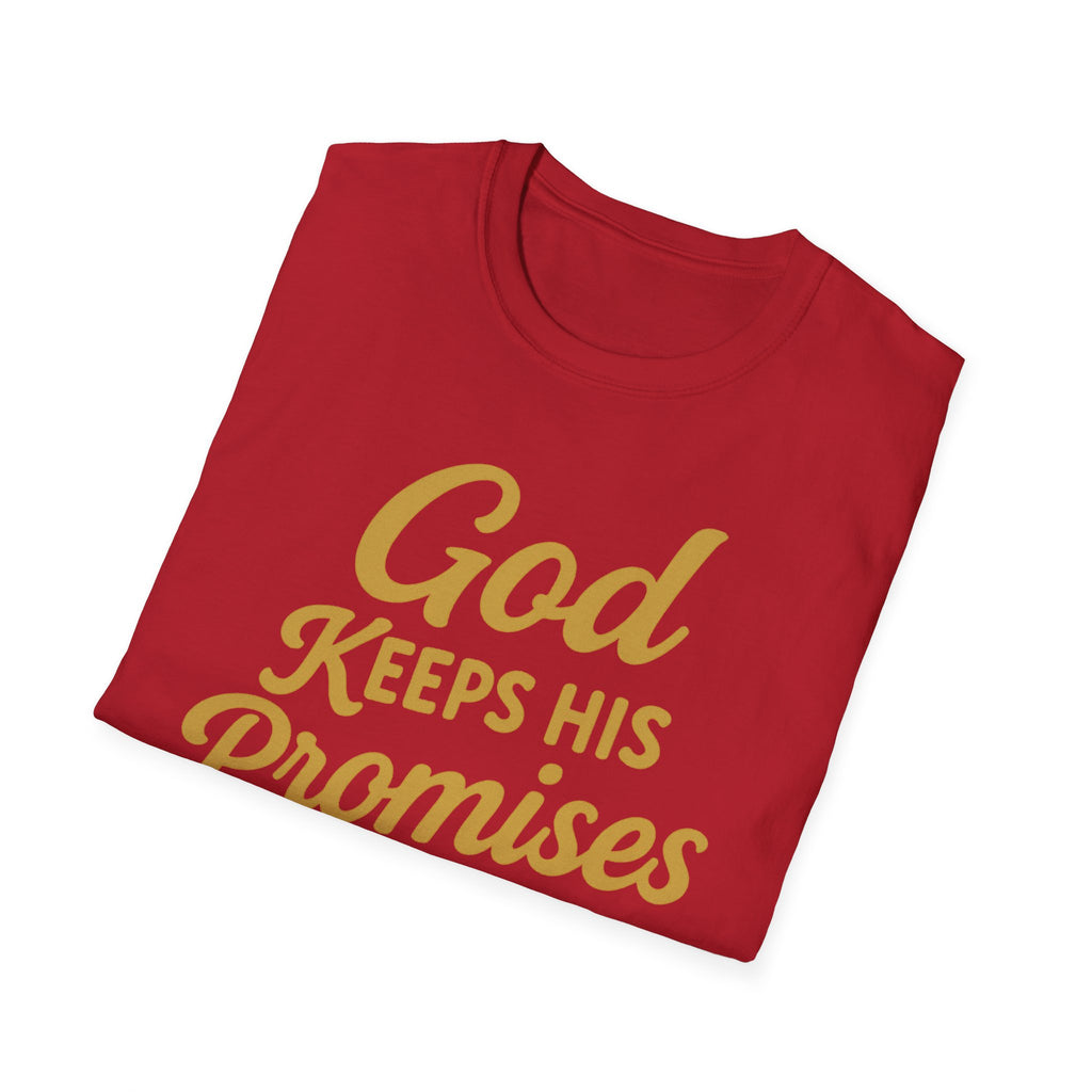 God Keeps His Promises T-Shirt — Faith-Based Inspirational Christian Tee