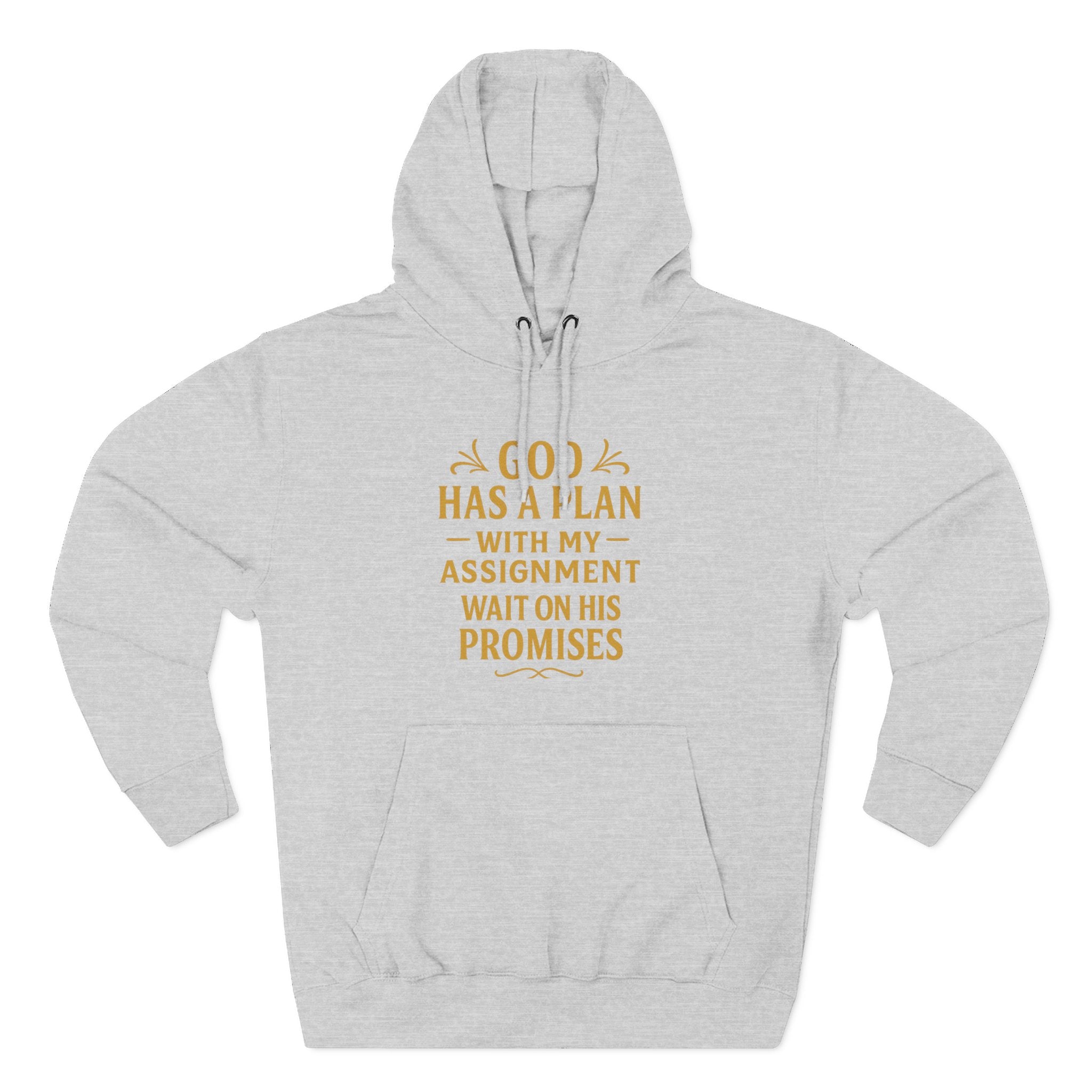 God Has A Plan Hoodie - Christian Inspirational Faith Motivational Pullover
