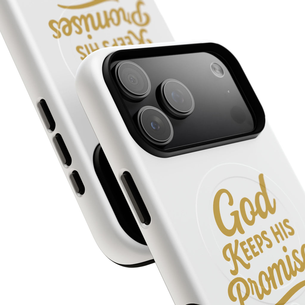 Phone Case — "God Keeps His Promises" Tough Magnetic Protective Case