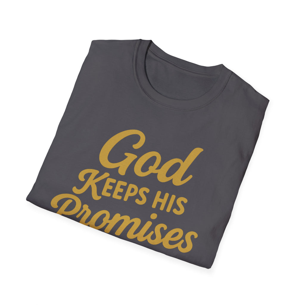 God Keeps His Promises T-Shirt — Faith-Based Inspirational Christian Tee