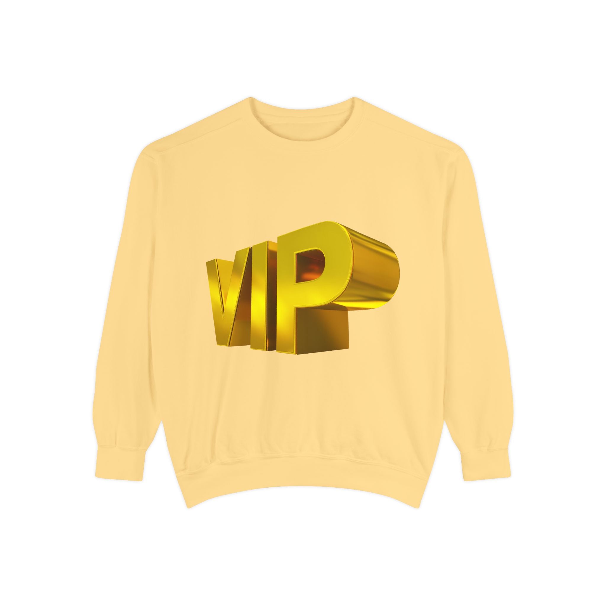 VIP Gold 3D Sweatshirt – Premium Statement Crewneck