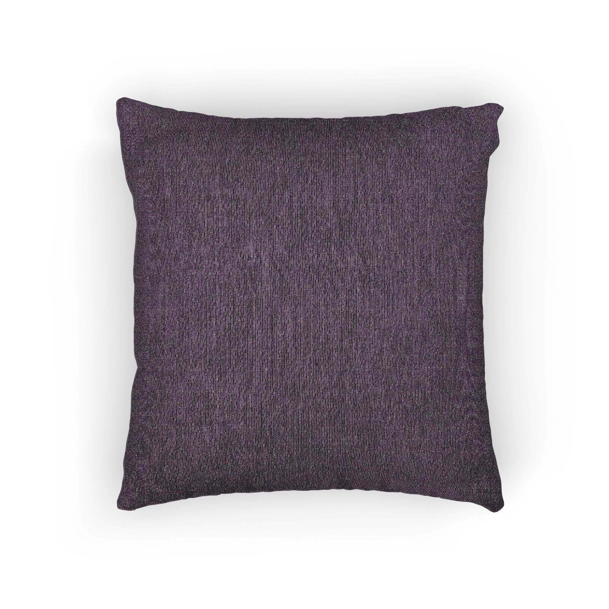Woven Pillow - Textured Heathered Throw Cushion for Cozy Modern Home
