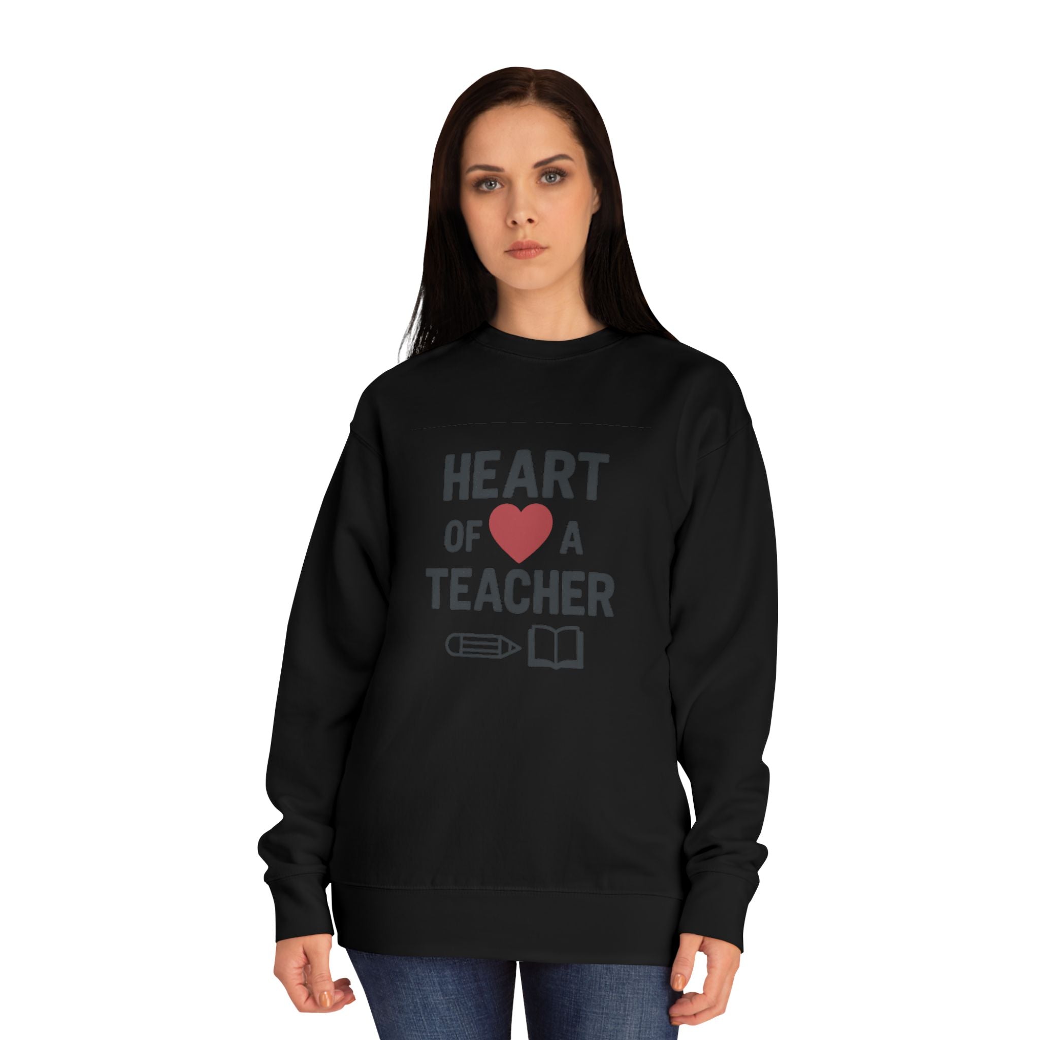 Heart of a Teacher – Inspirational Teacher Sweatshirt