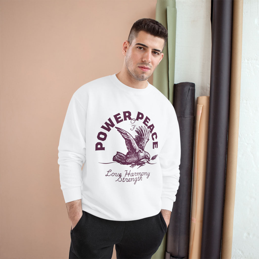 POWER • PEACE — MSMS™ Unisex Premium Crewneck Sweatshirt