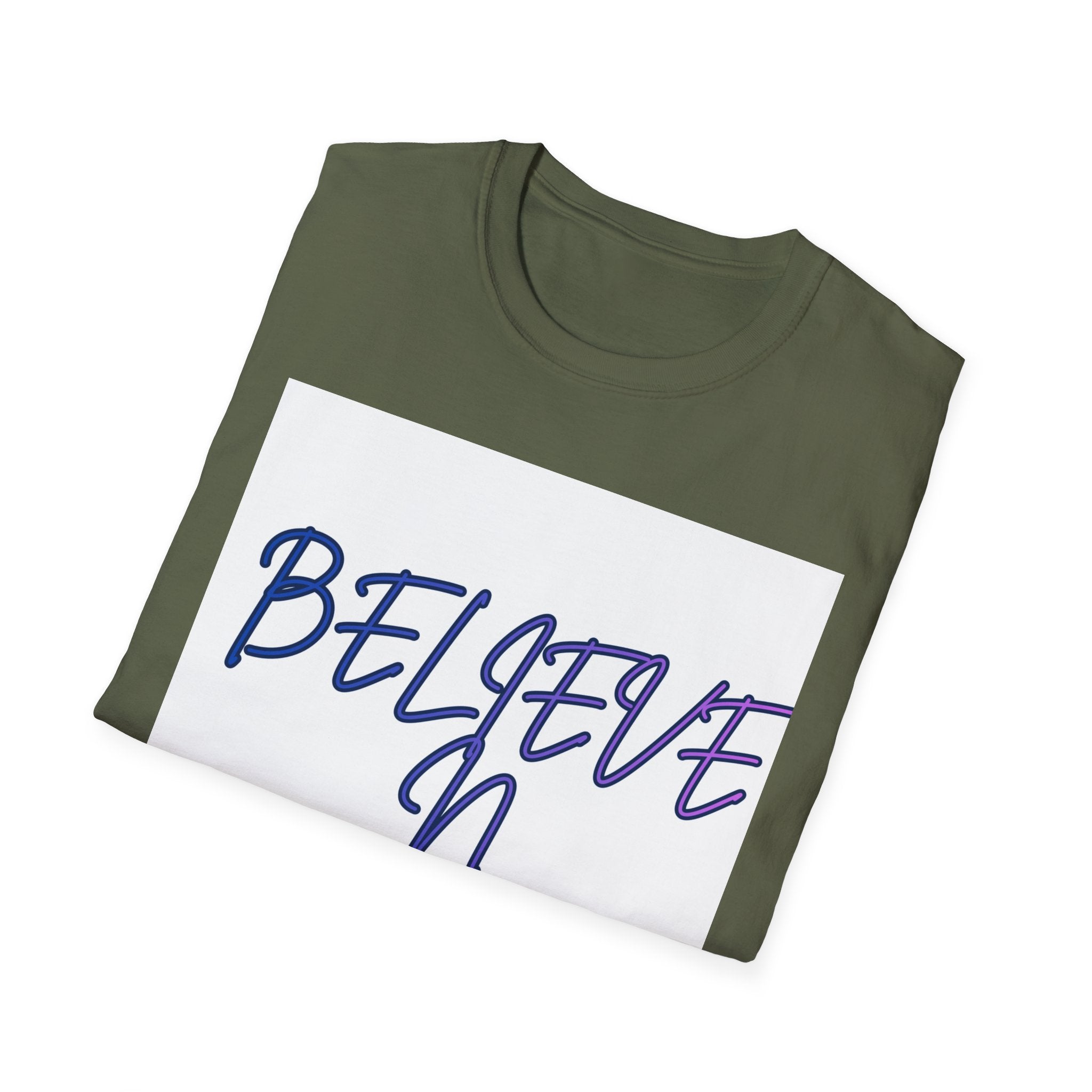 Unisex Softstyle T-Shirt- Believe N Yuself