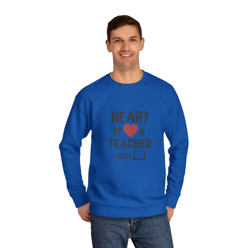 Heart of a Teacher – Inspirational Teacher Sweatshirt