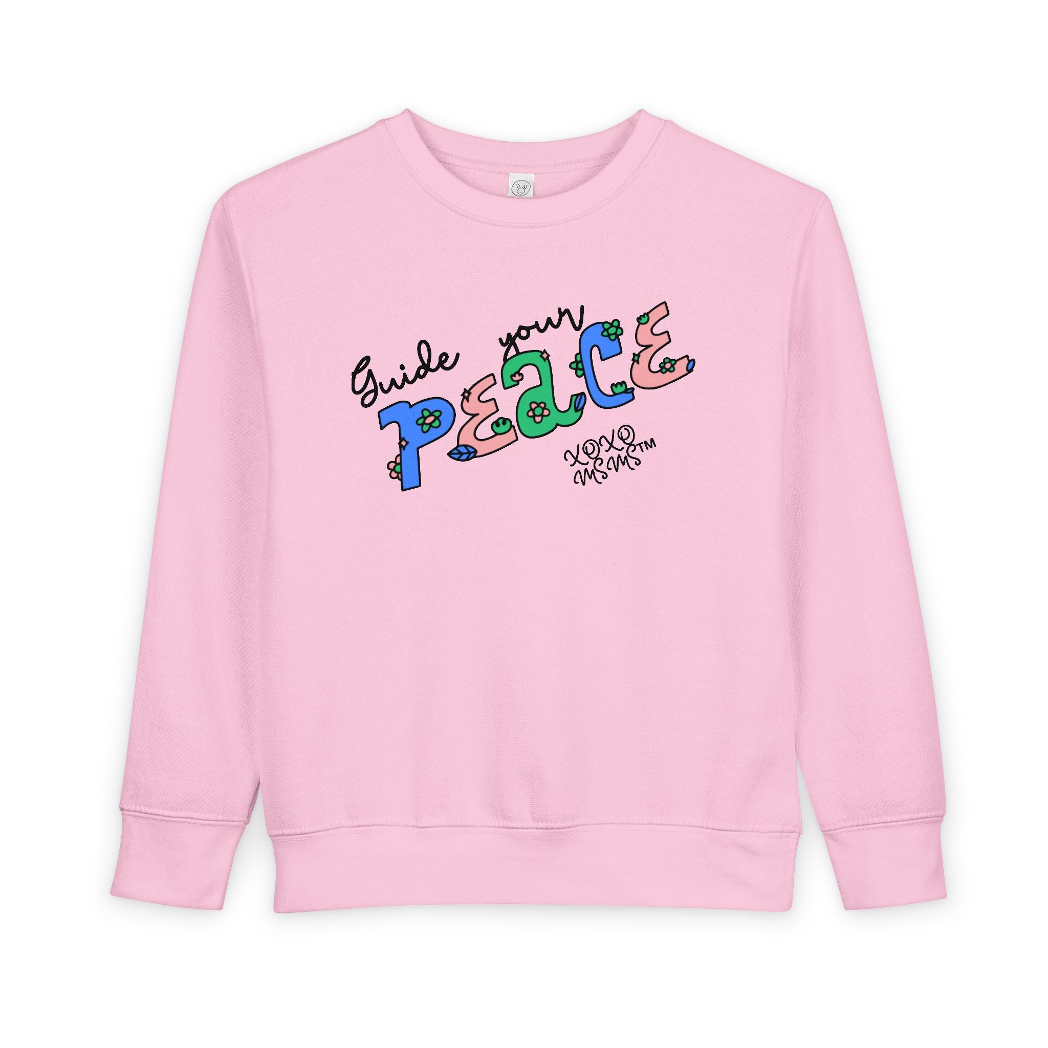 Guide My Peace Toddler Sweatshirt – Soft Cozy Affirmation Pullover (2T–7T)