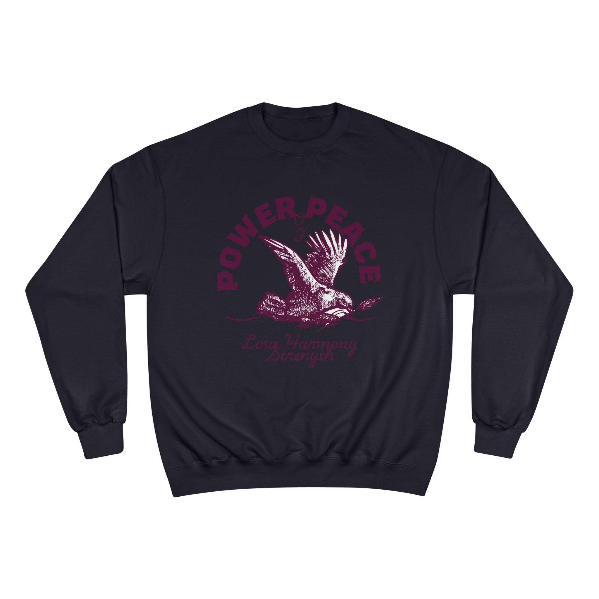POWER • PEACE — MSMS™ Unisex Premium Crewneck Sweatshirt