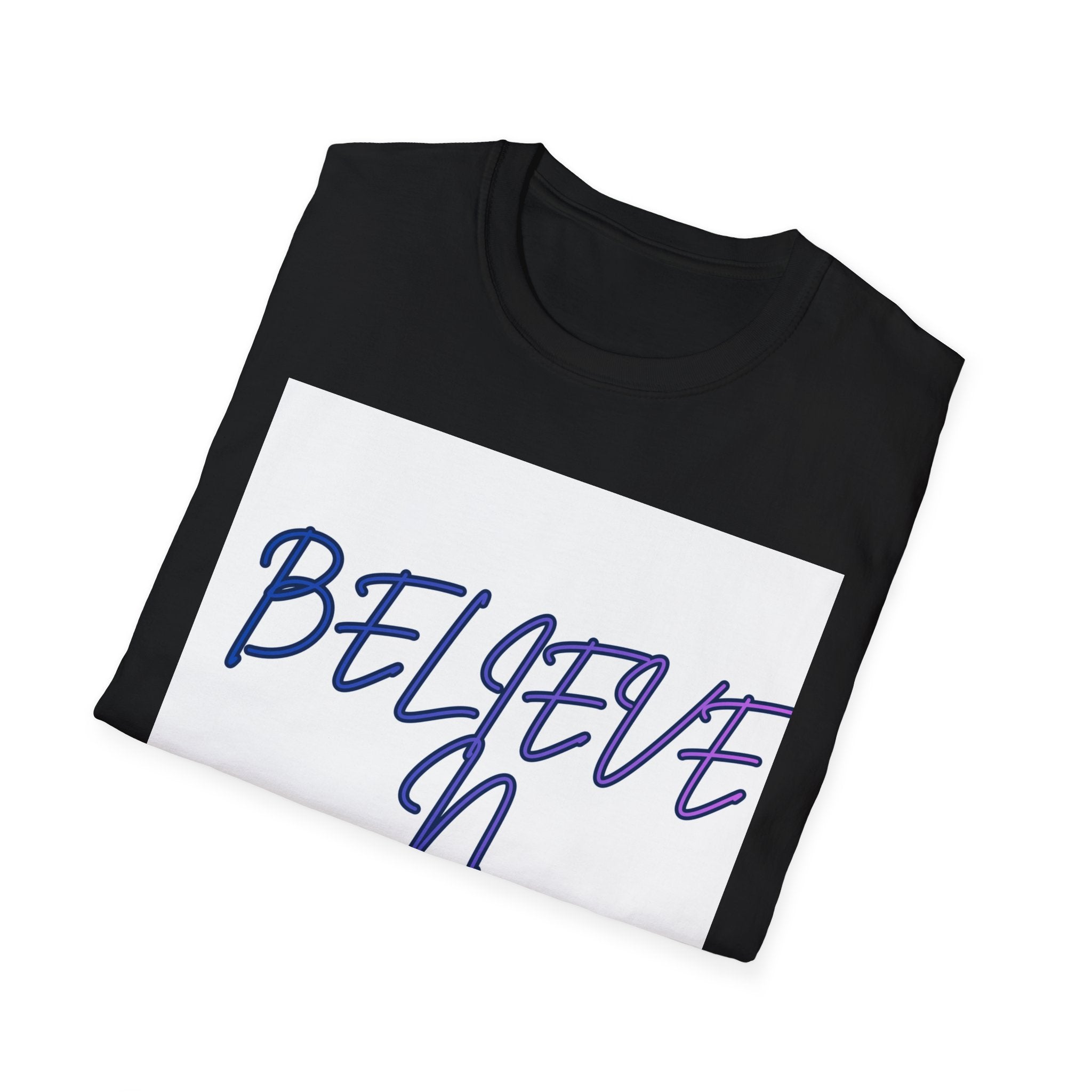 Unisex Softstyle T-Shirt- Believe N Yuself
