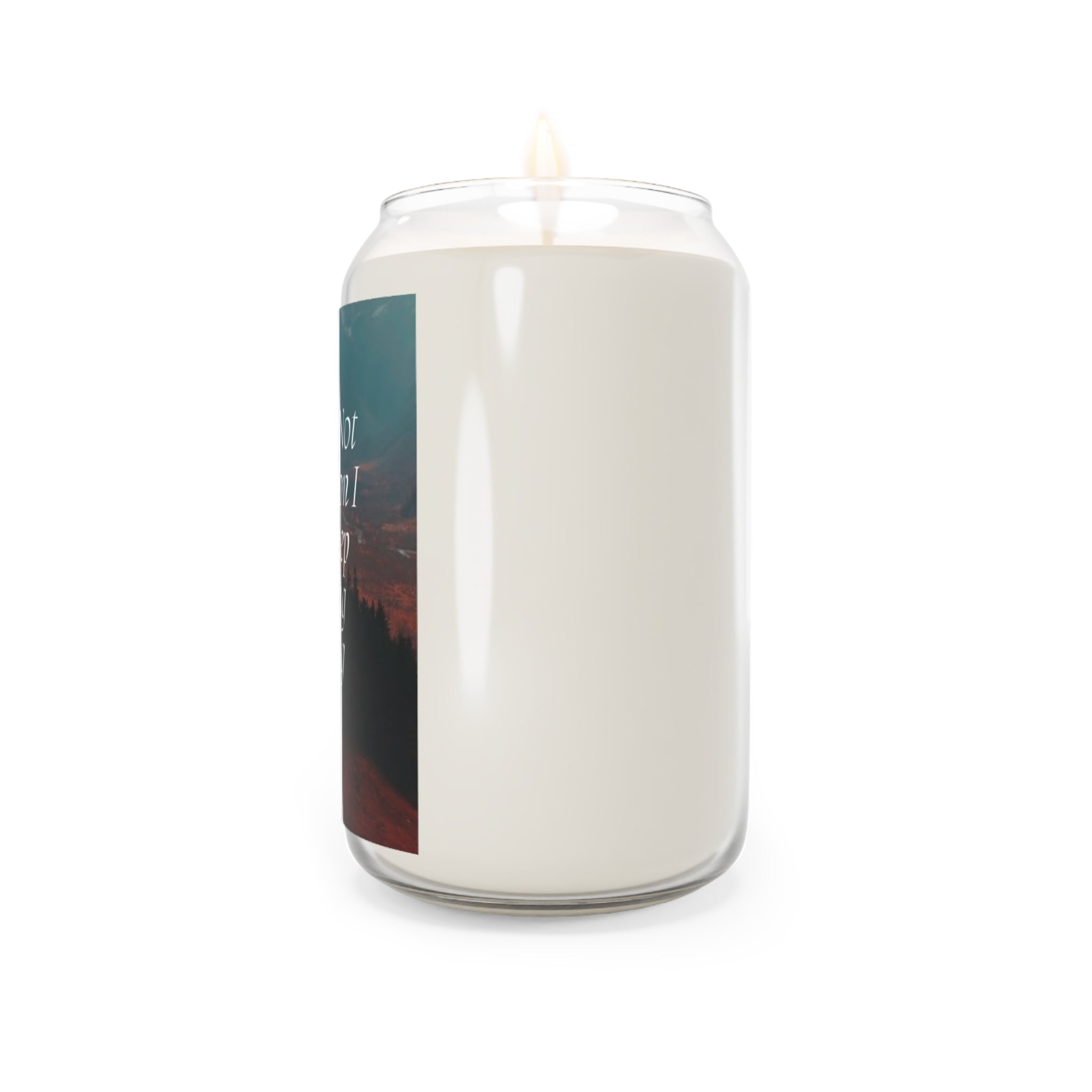 Inspirational Soy Candle — “Fear Is Not An Option” 13.75 oz
