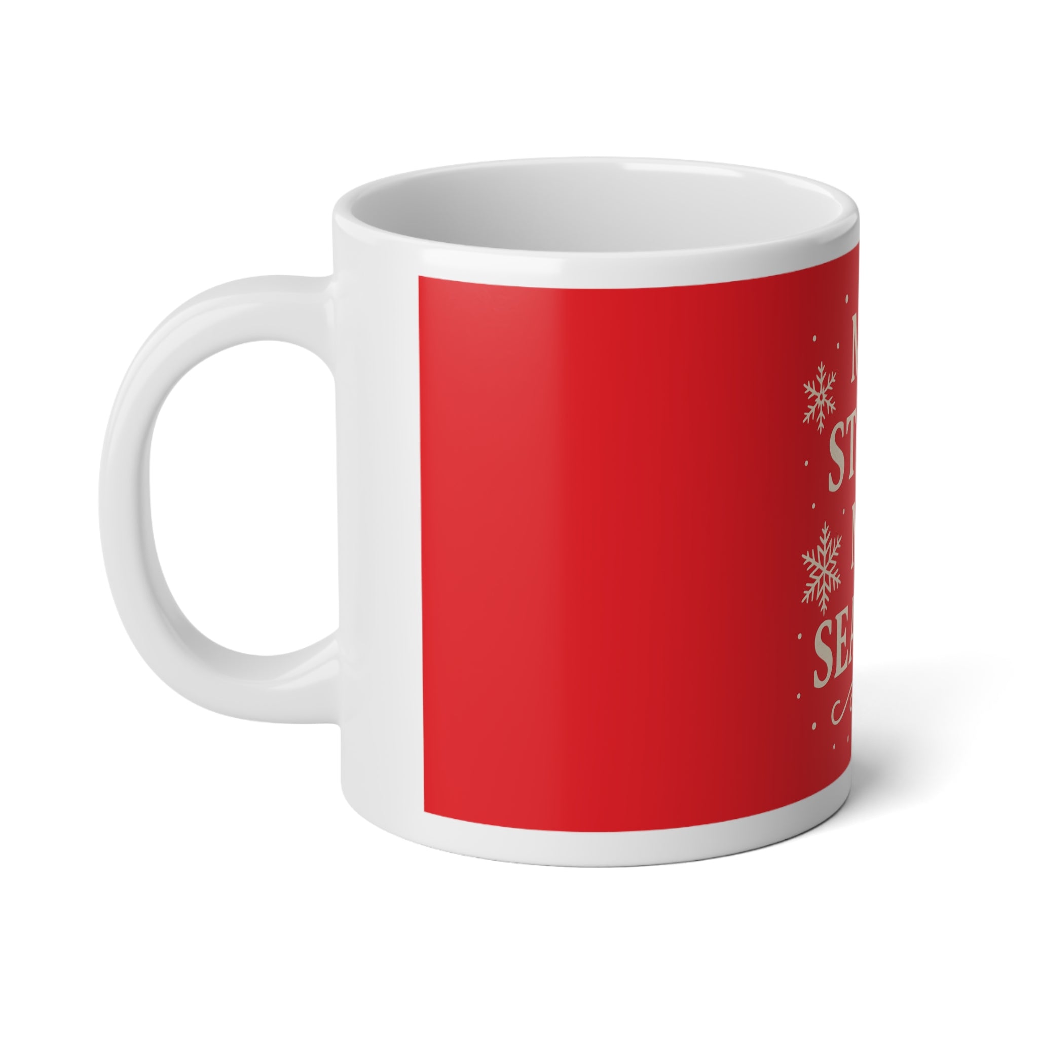 My Story My Season Christmas Mug — 20oz Jumbo Holiday Coffee Cup