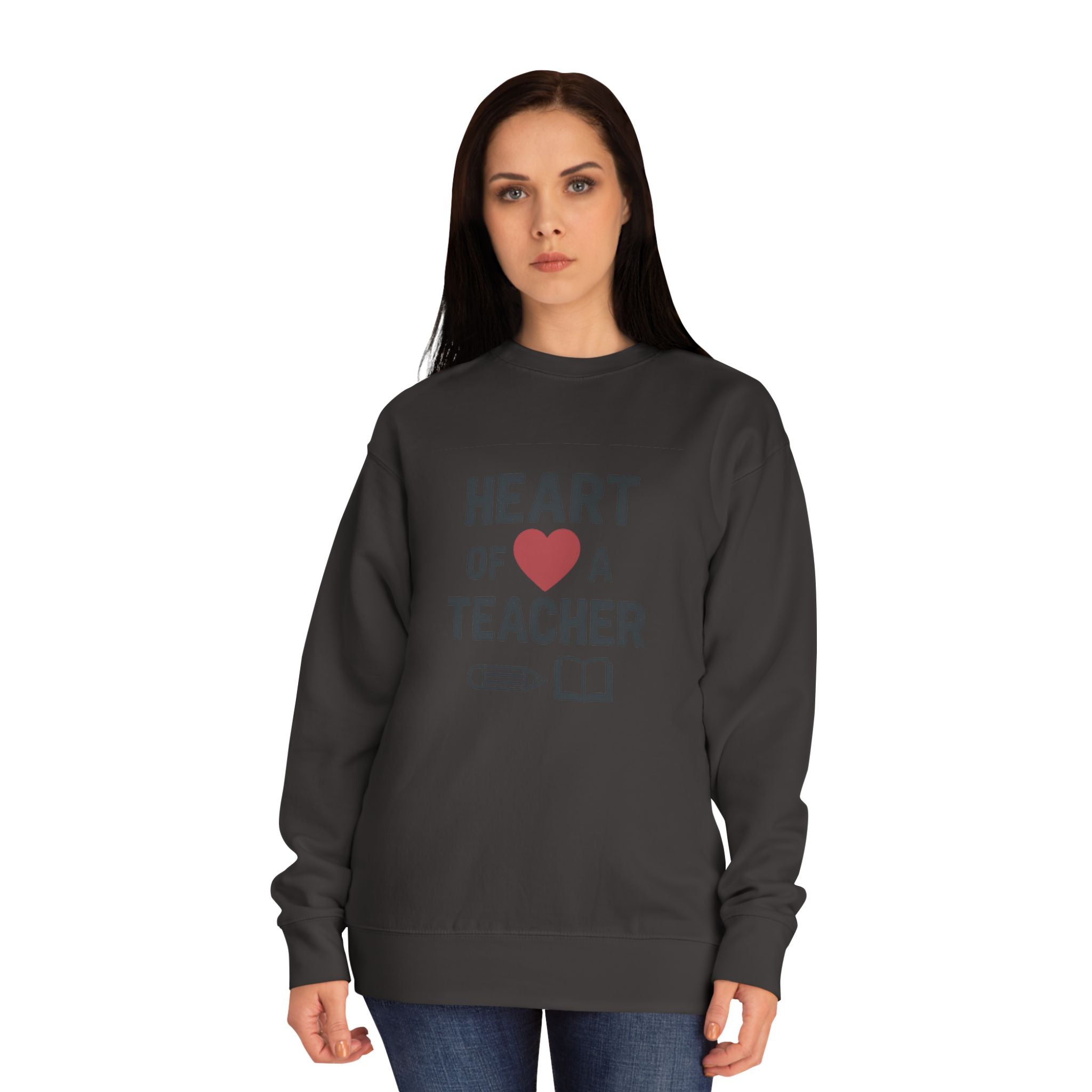 Heart of a Teacher – Inspirational Teacher Sweatshirt