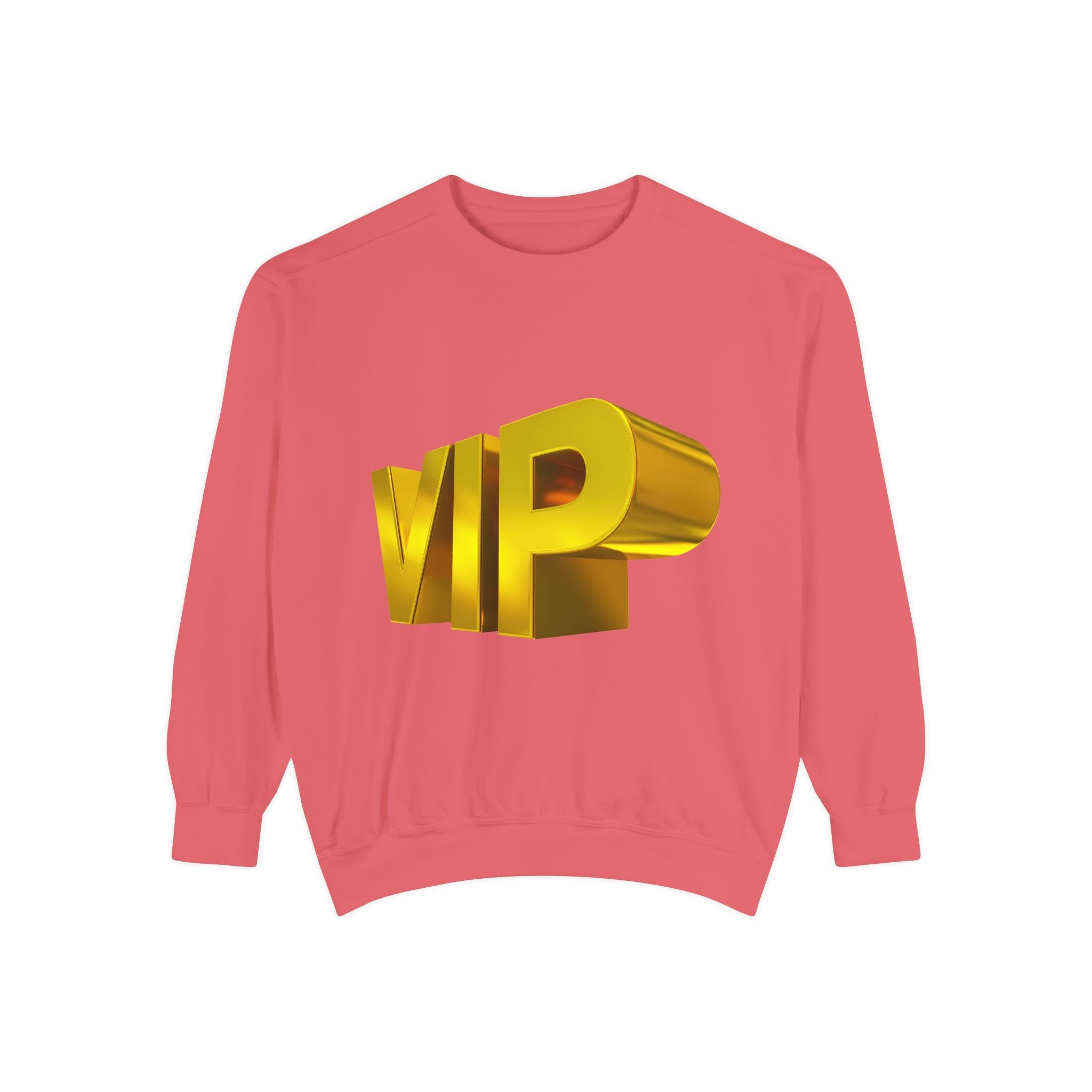 VIP Gold 3D Sweatshirt – Premium Statement Crewneck