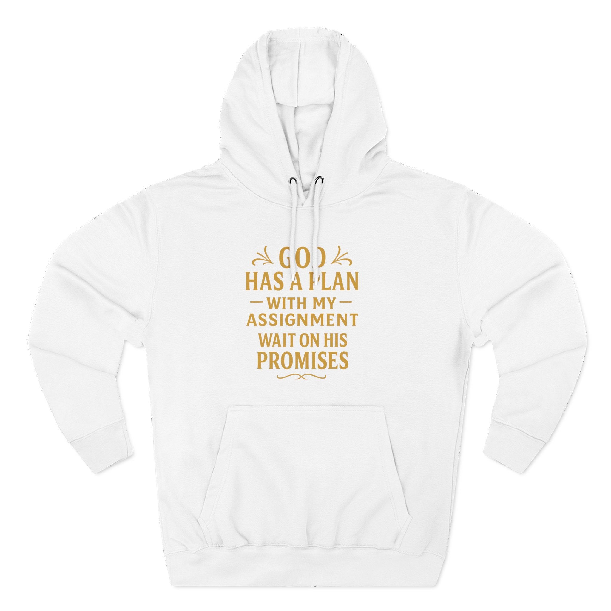 God Has A Plan Hoodie - Christian Inspirational Faith Motivational Pullover
