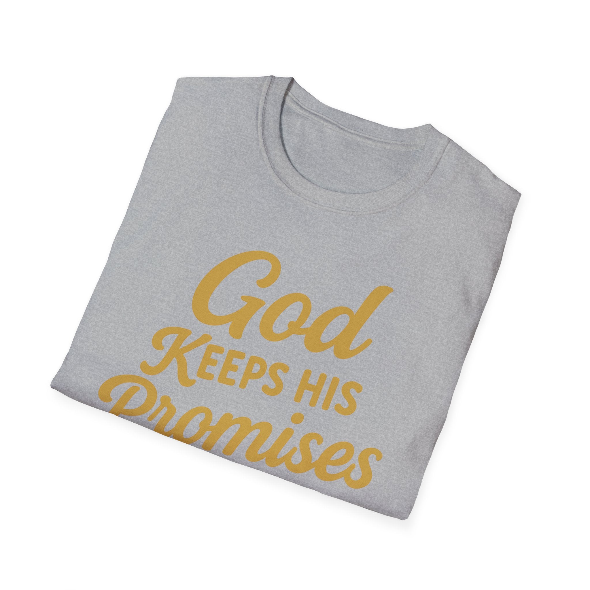 God Keeps His Promises T-Shirt — Faith-Based Inspirational Christian Tee