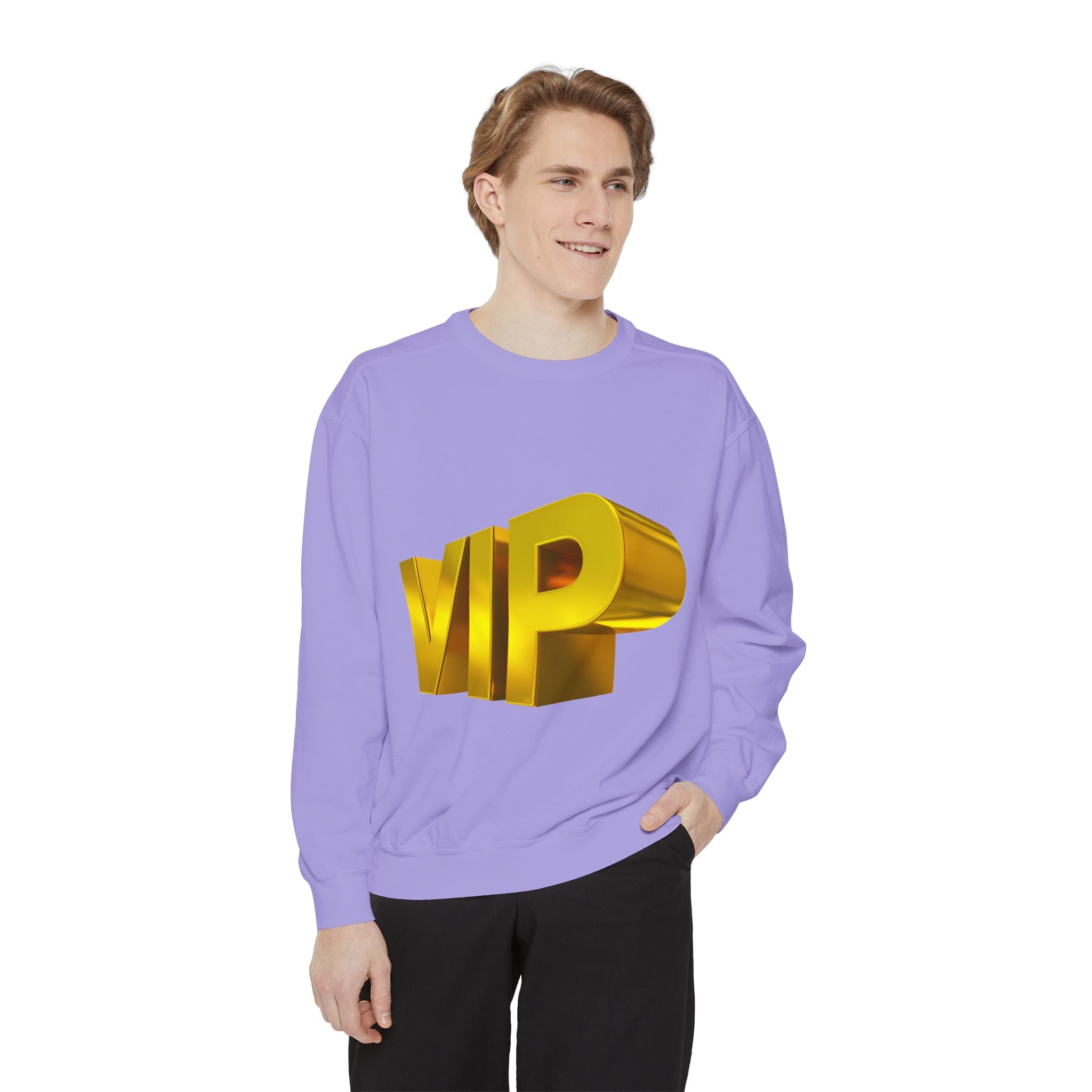 VIP Gold 3D Sweatshirt – Premium Statement Crewneck