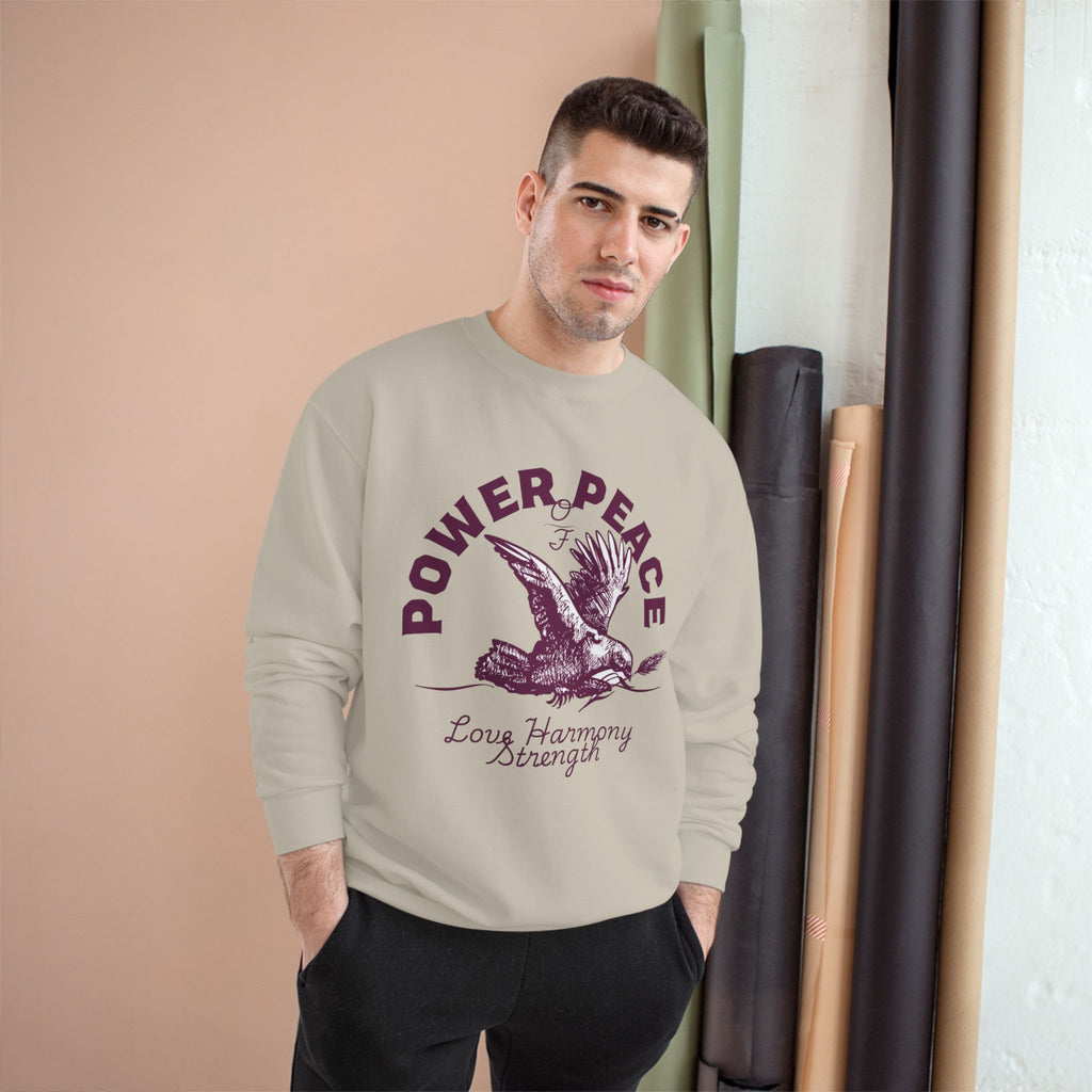 POWER • PEACE — MSMS™ Unisex Premium Crewneck Sweatshirt