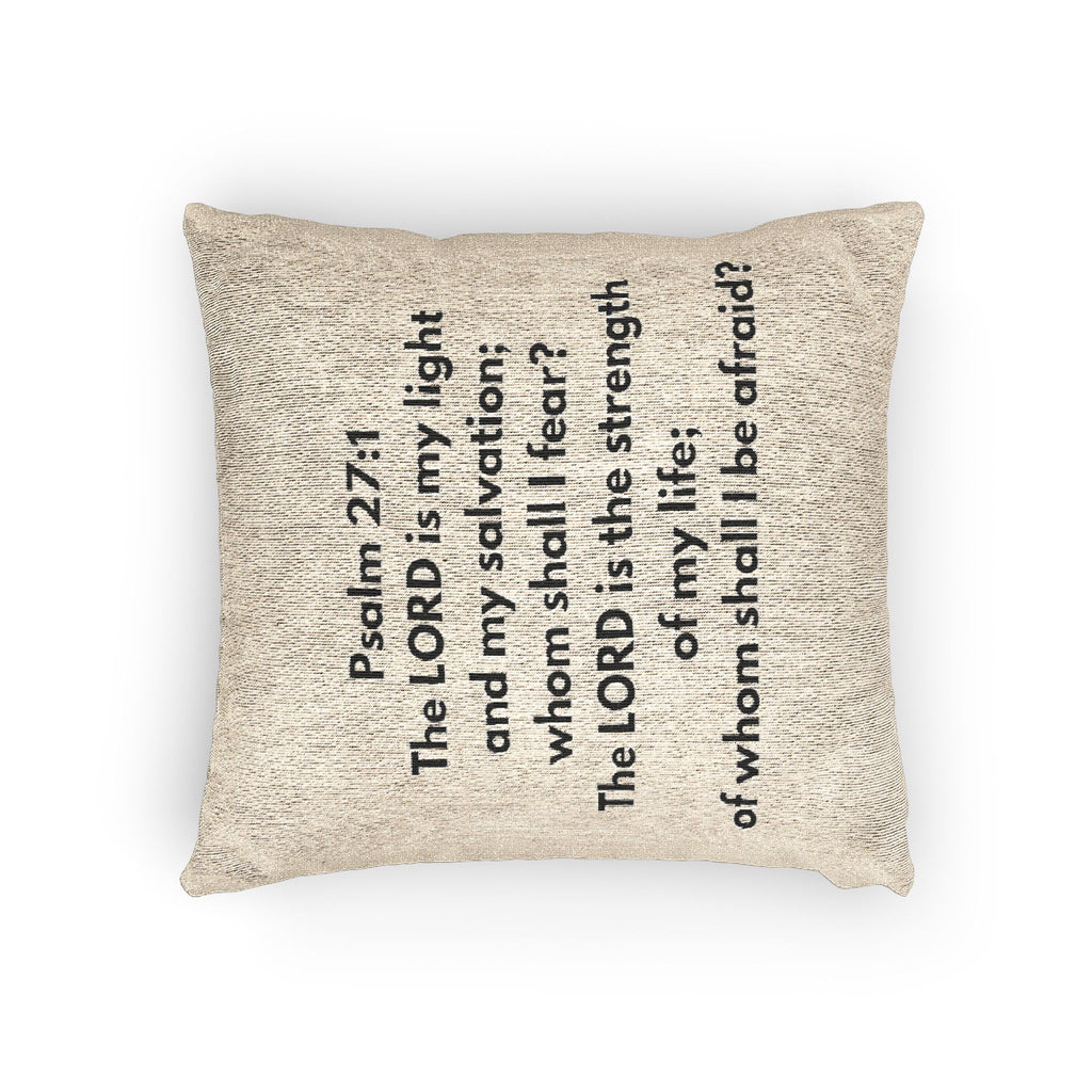 Woven Pillow- Artwork Motivational Inspires Comfort