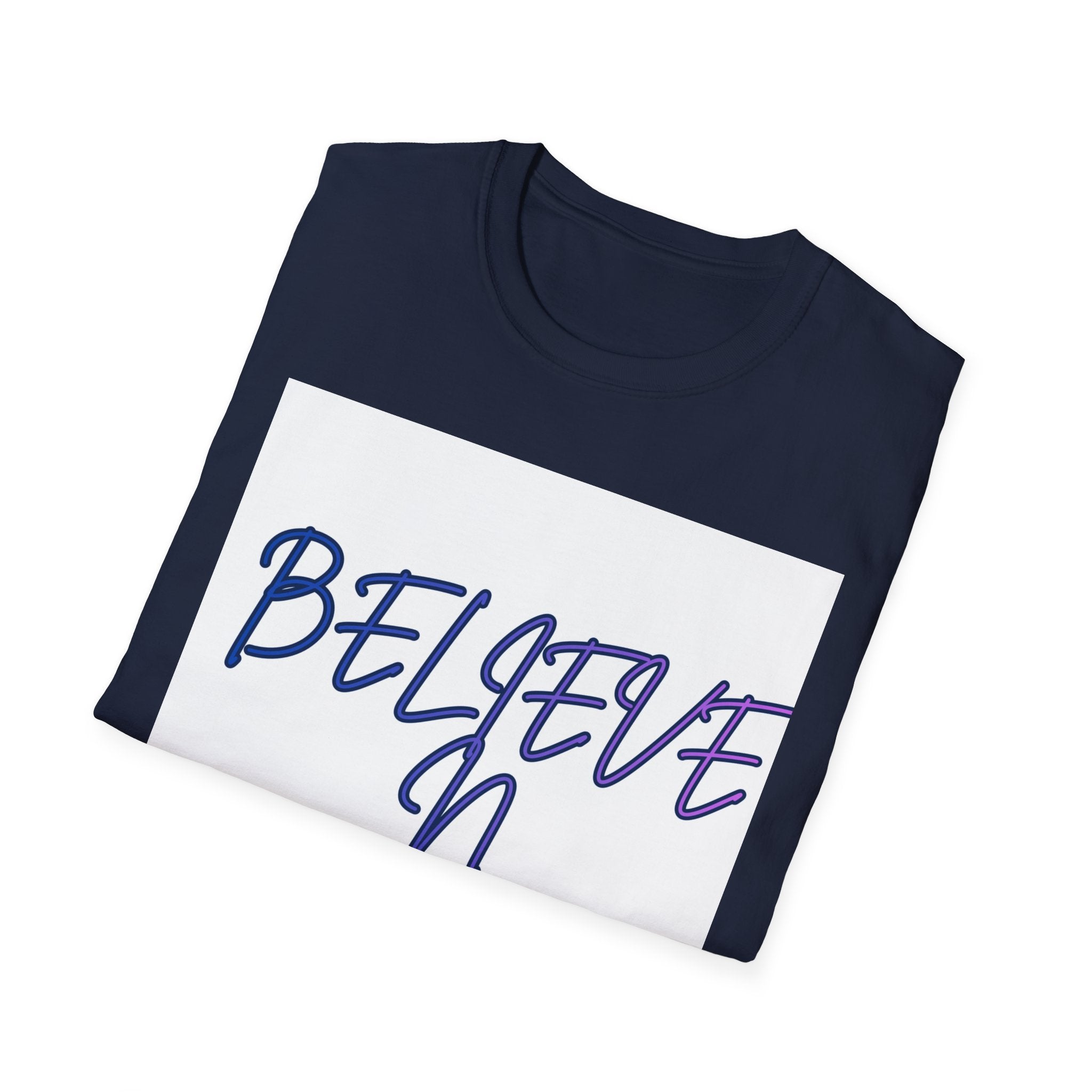 Unisex Softstyle T-Shirt- Believe N Yuself