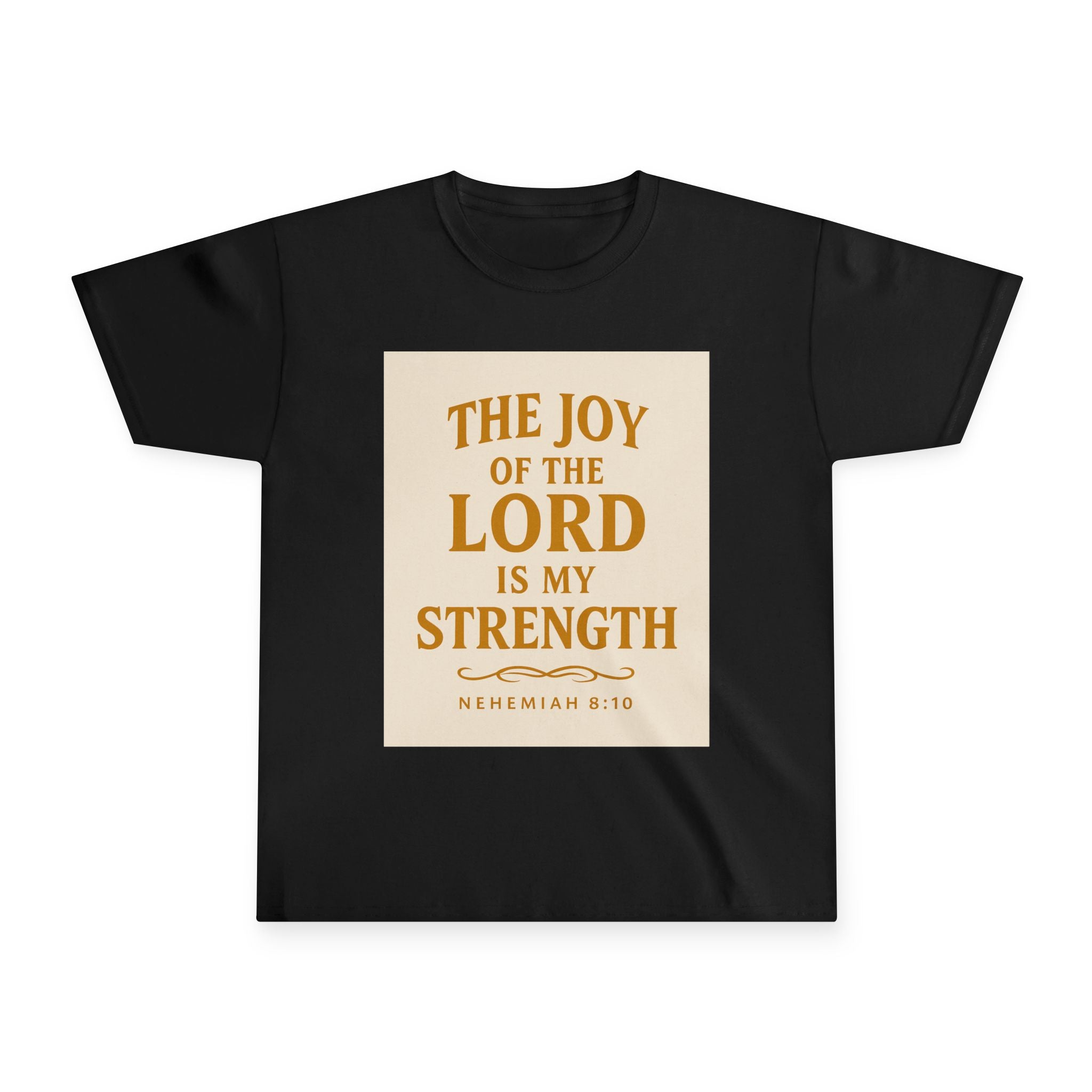 Youth Tee — "The Joy of the Lord Is My Strength" Inspirational Bible Verse Shirt