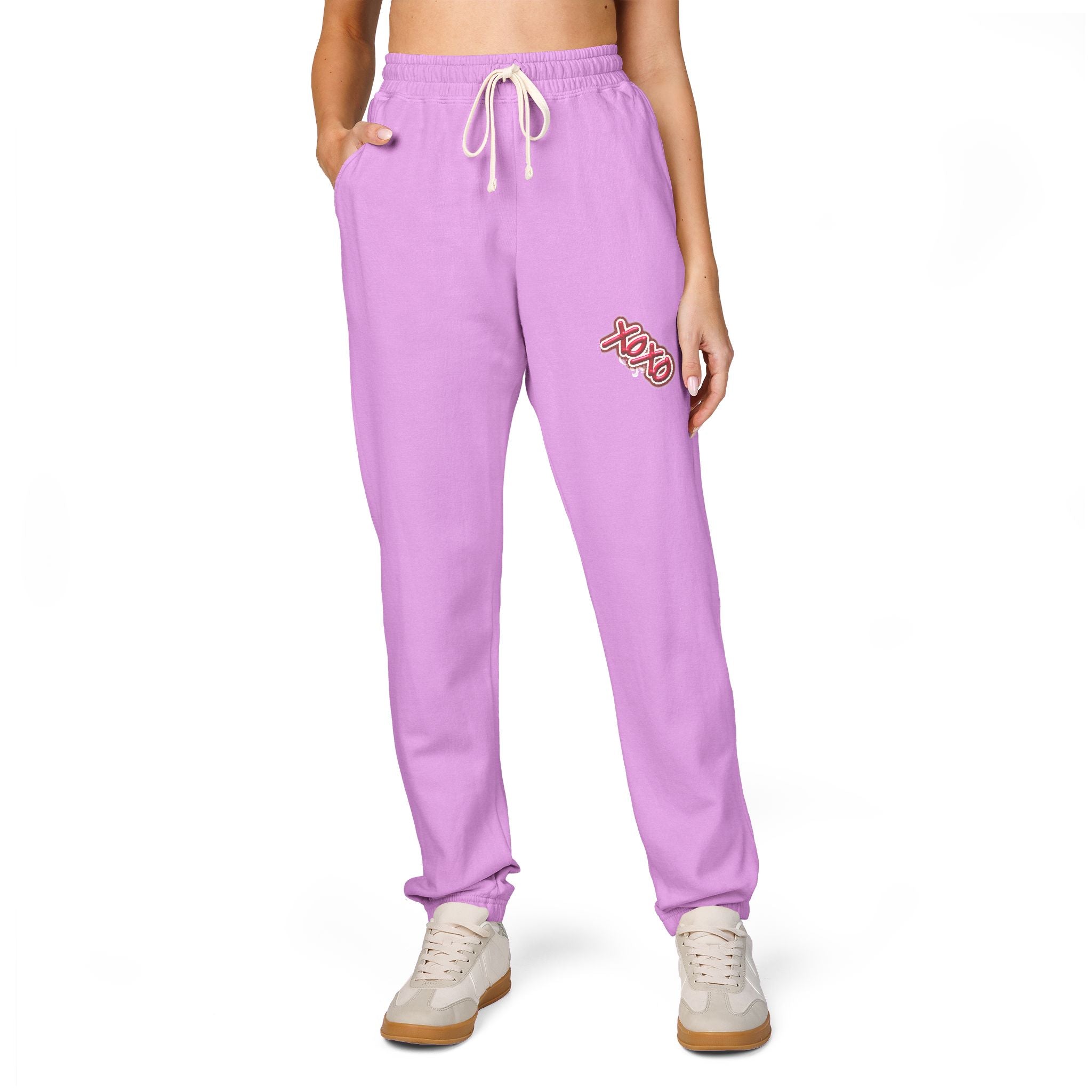 XO XO Joggers – Garment-Dyed Fleece Sweatpants | Cozy Everyday Comfort