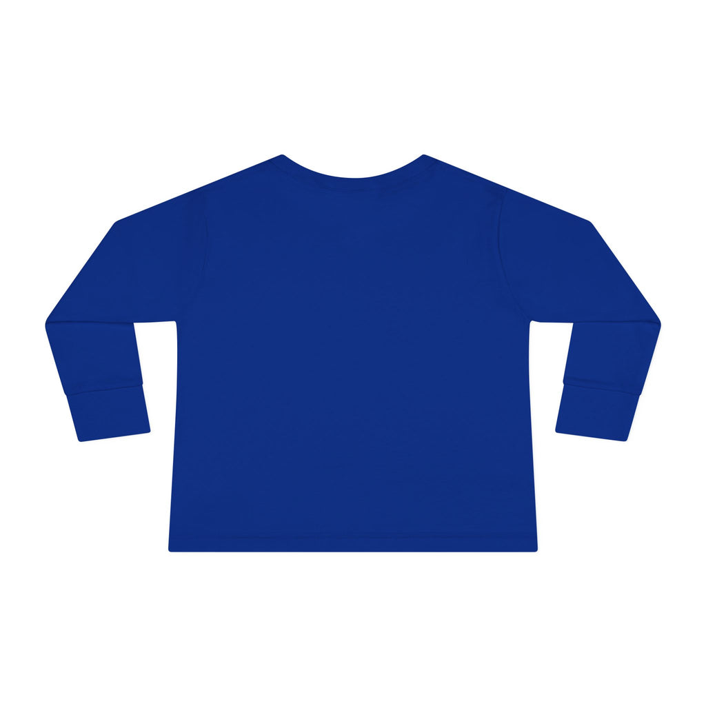 Santa's Little Helper Toddler Long Sleeve Tee