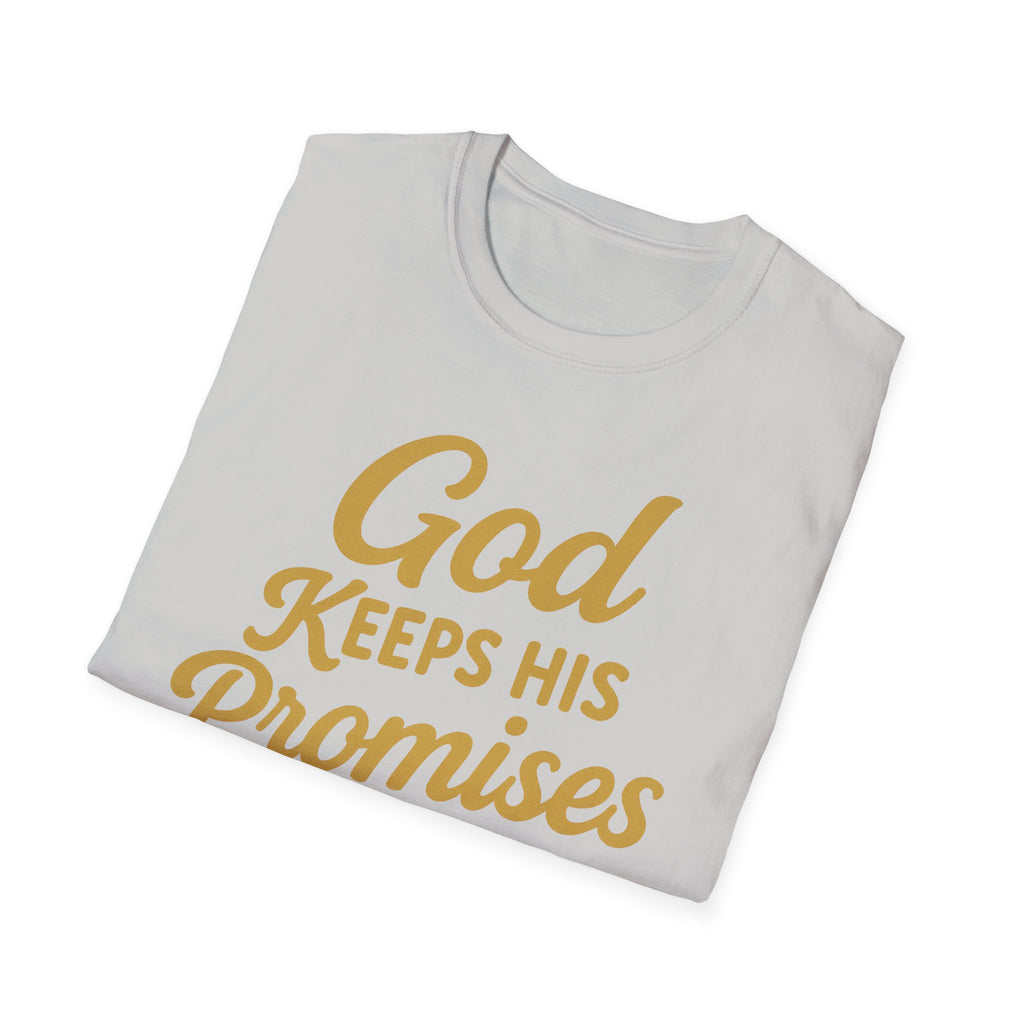 God Keeps His Promises T-Shirt — Faith-Based Inspirational Christian Tee