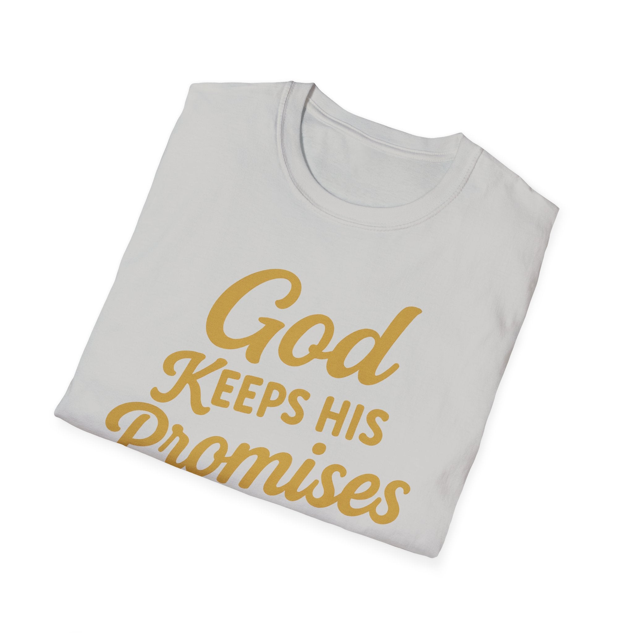 God Keeps His Promises T-Shirt — Faith-Based Inspirational Christian Tee