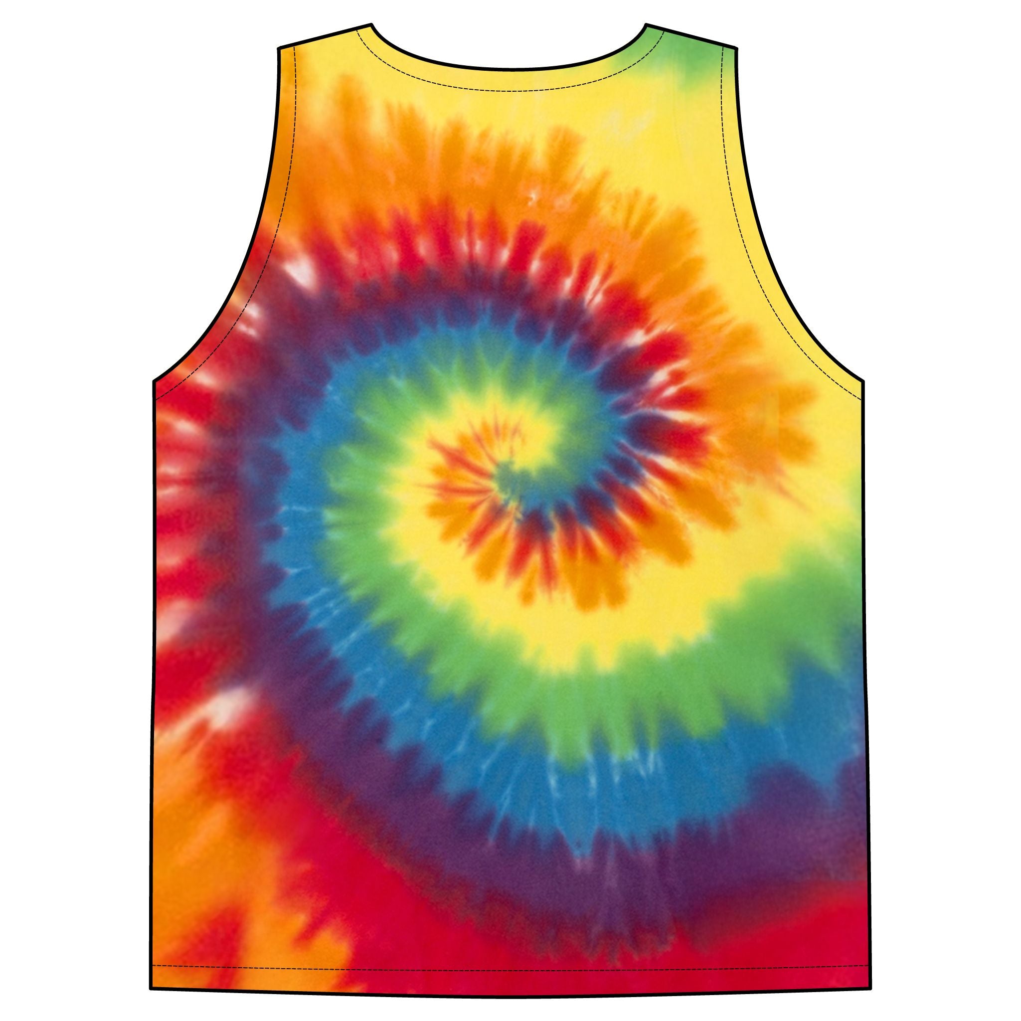 Unisex Tie-Dye Tank Top