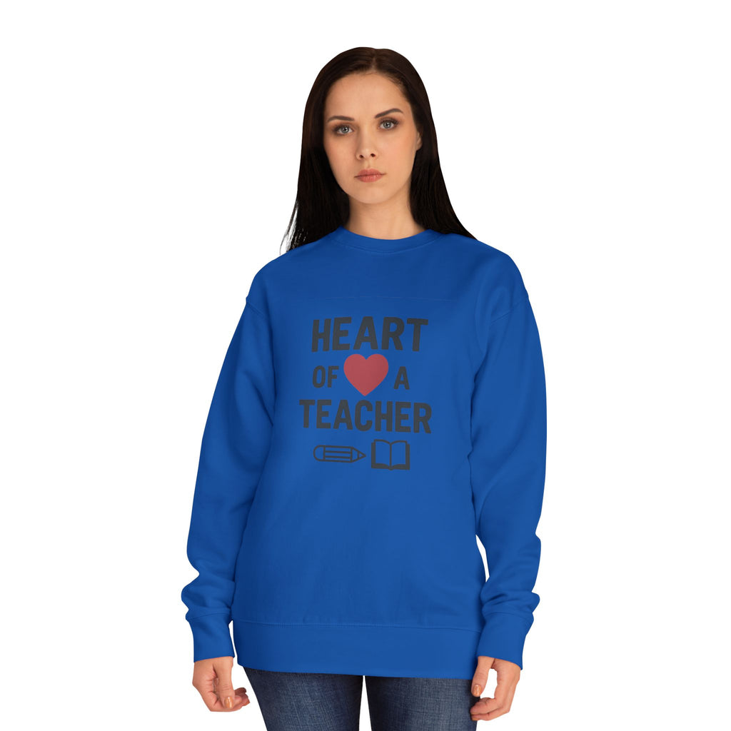 Heart of a Teacher – Inspirational Teacher Sweatshirt
