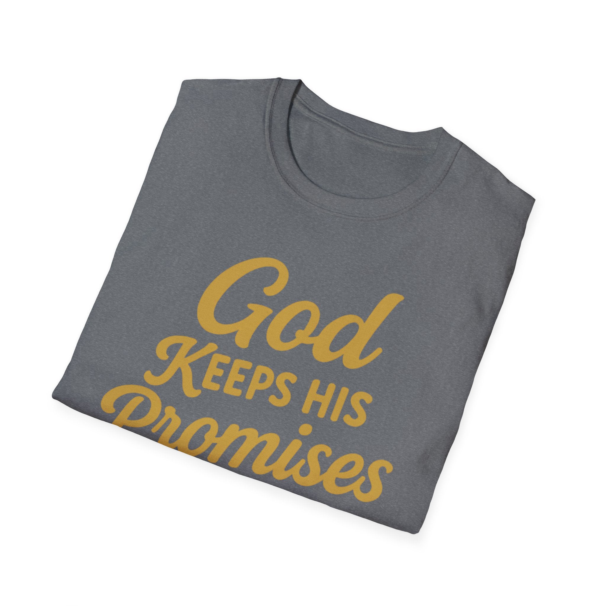 God Keeps His Promises T-Shirt — Faith-Based Inspirational Christian Tee