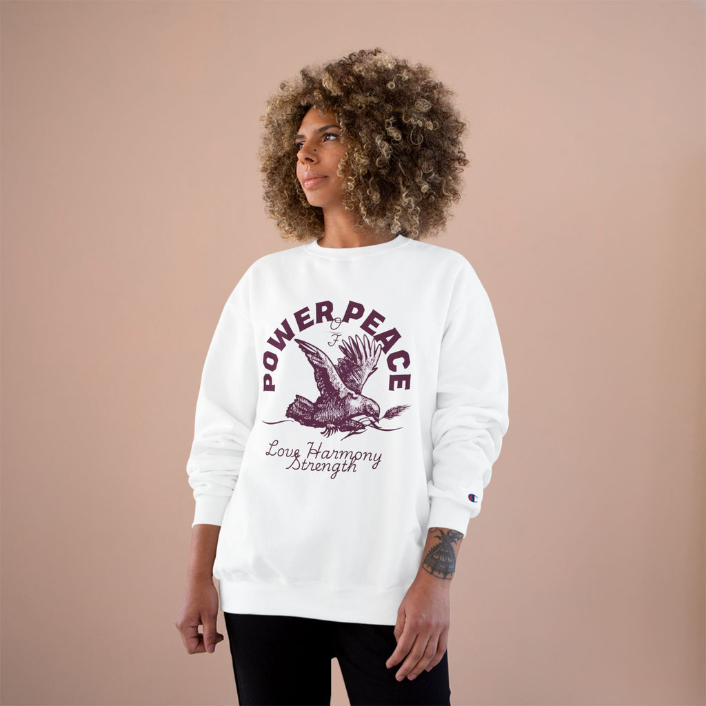POWER • PEACE — MSMS™ Unisex Premium Crewneck Sweatshirt