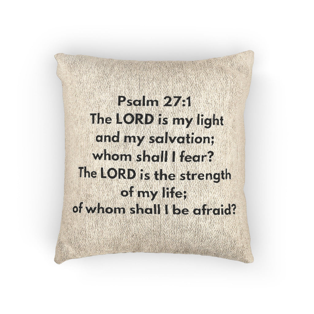 Woven Pillow- Artwork Motivational Inspires Comfort