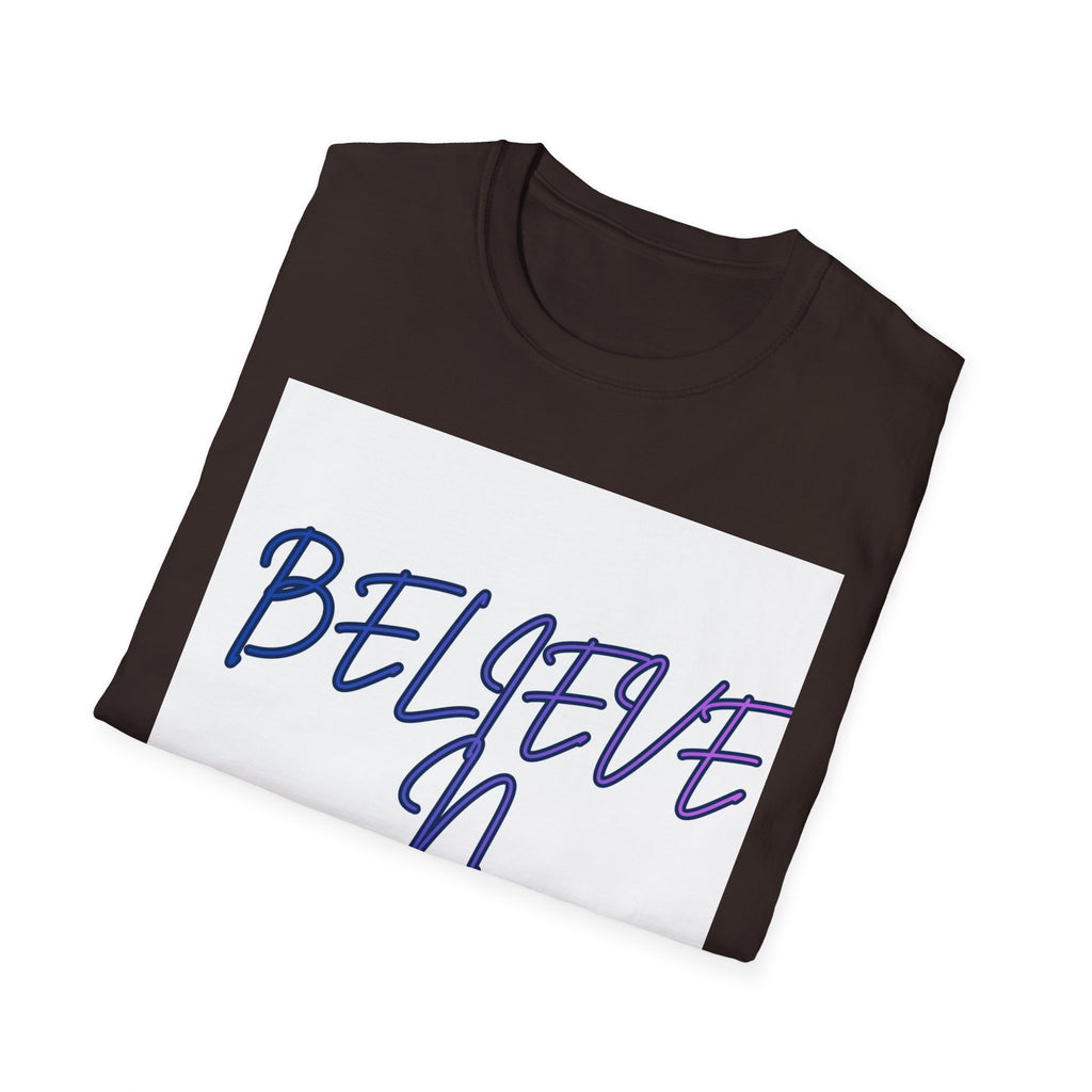 Unisex Softstyle T-Shirt- Believe N Yuself