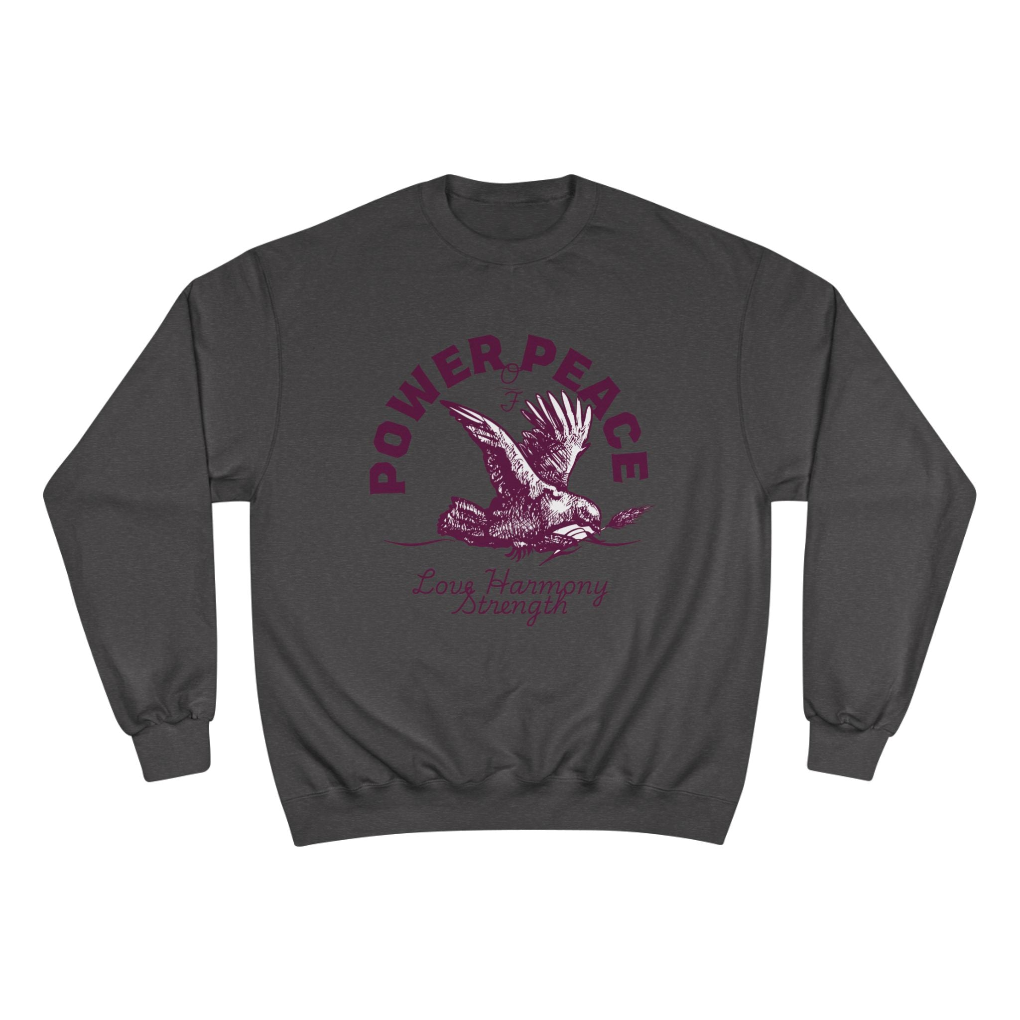 POWER • PEACE — MSMS™ Unisex Premium Crewneck Sweatshirt