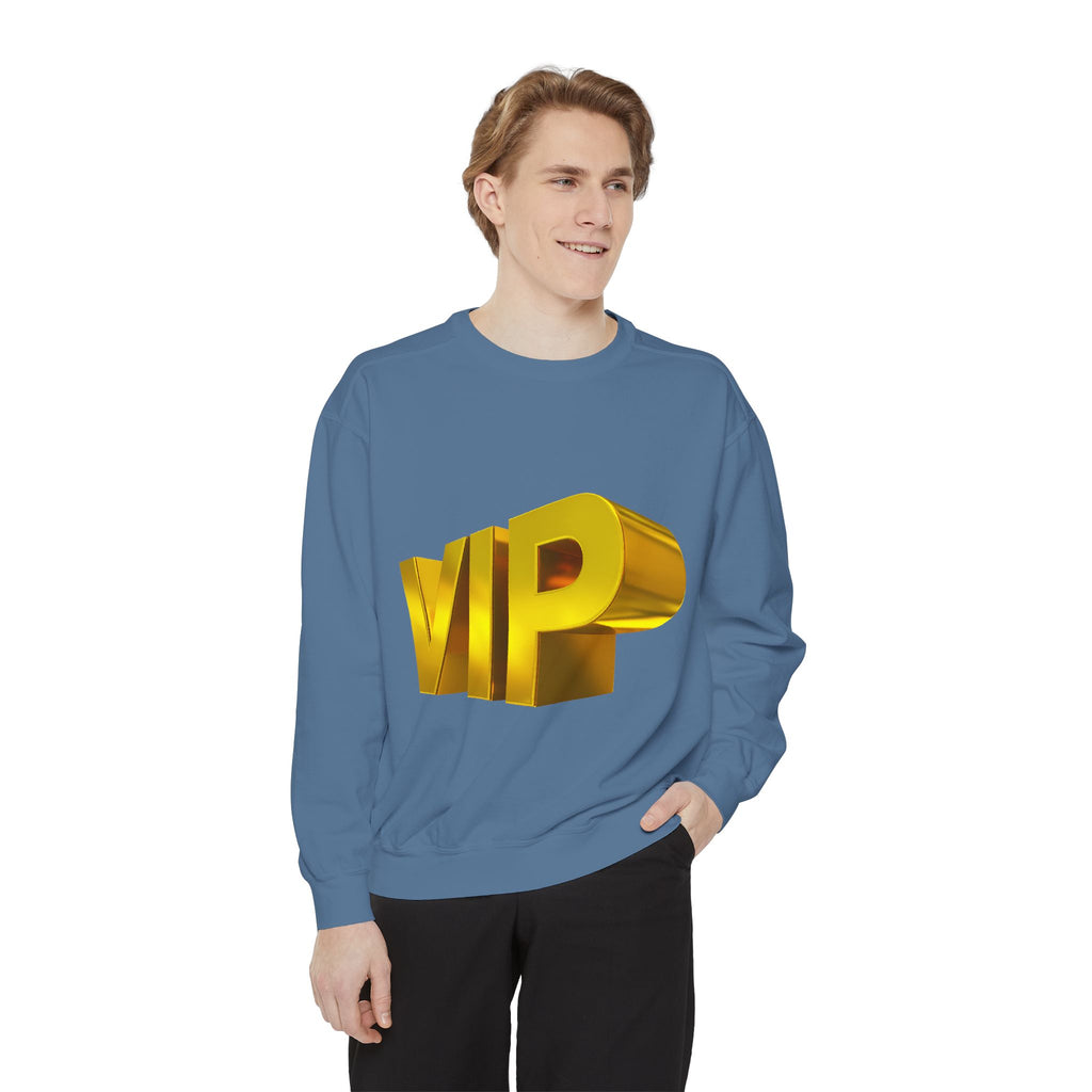 VIP Gold 3D Sweatshirt – Premium Statement Crewneck
