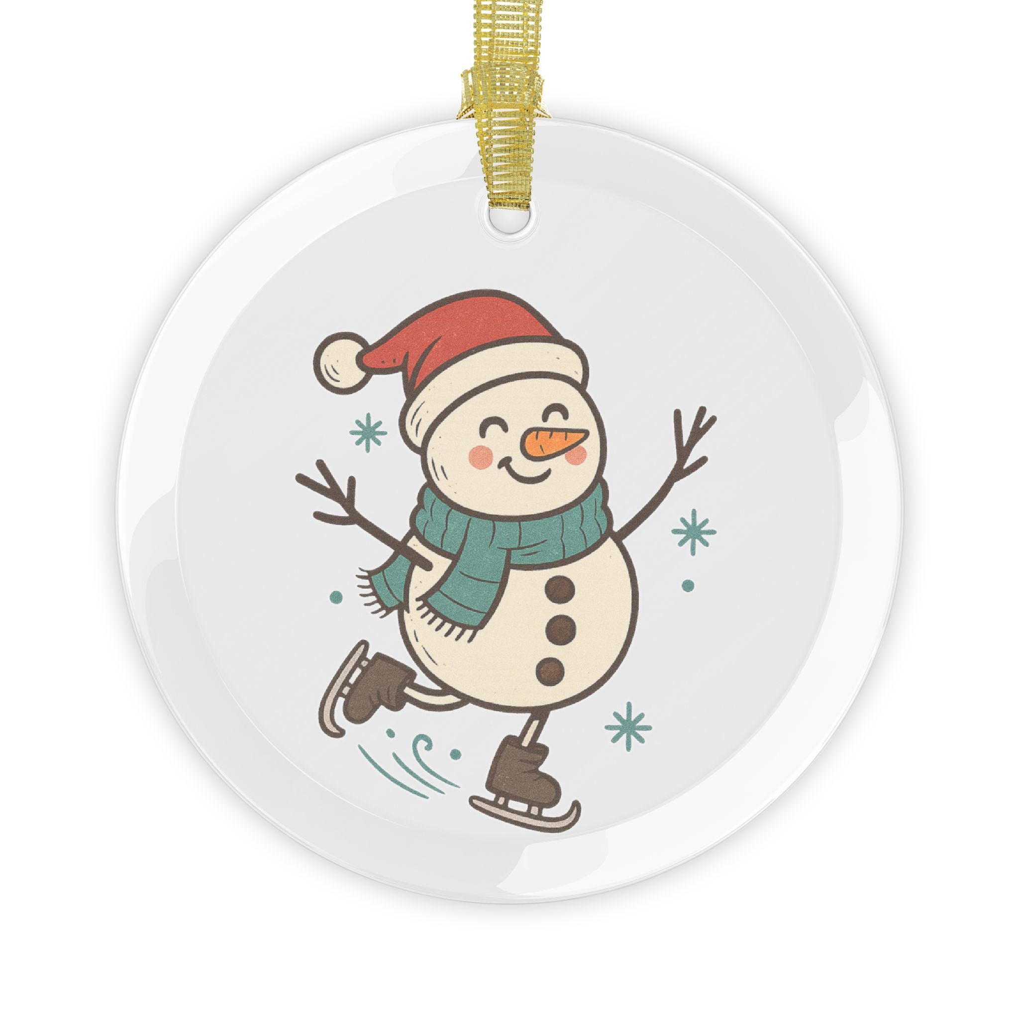 Glass Ornaments- Sled Ride Christmas