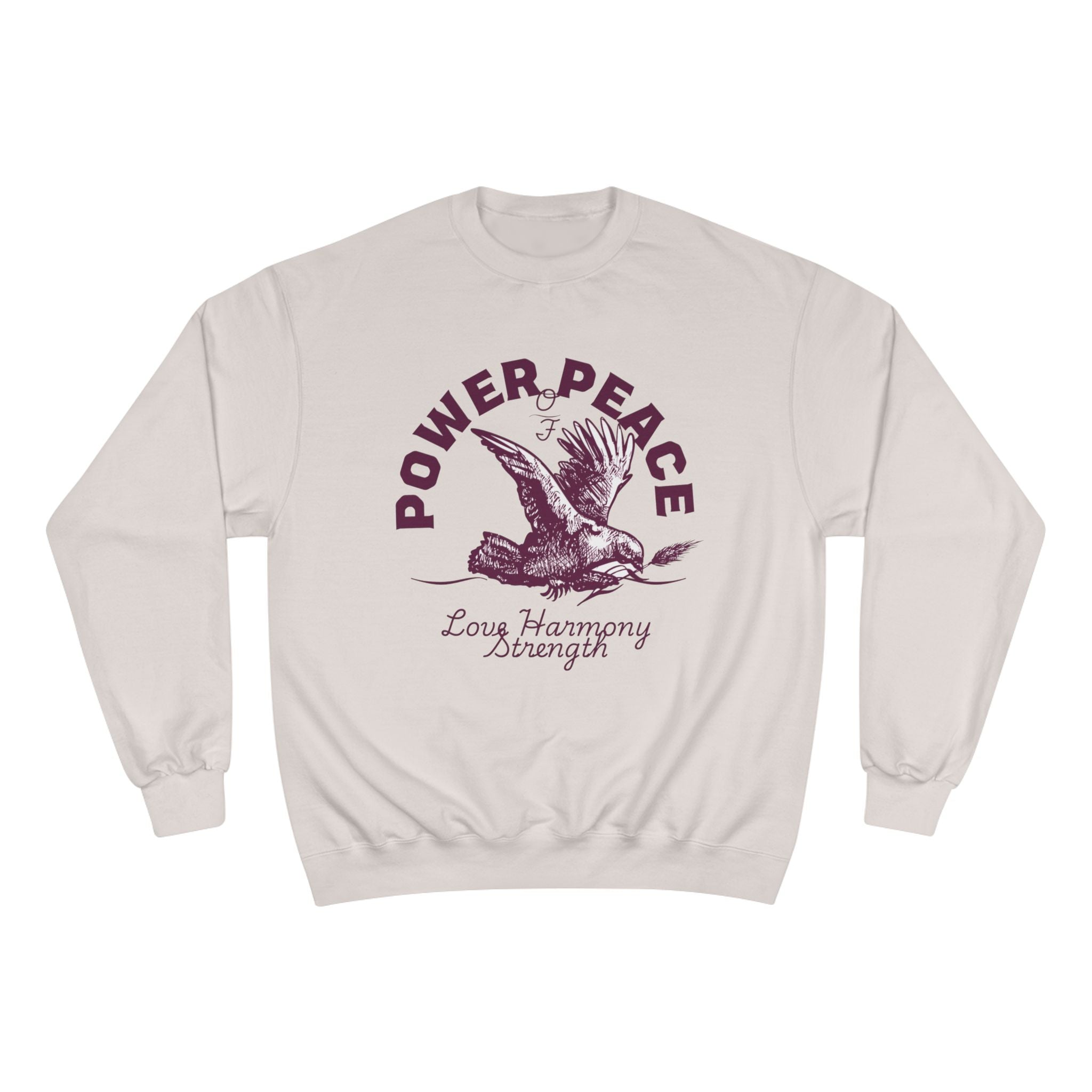 POWER • PEACE — MSMS™ Unisex Premium Crewneck Sweatshirt