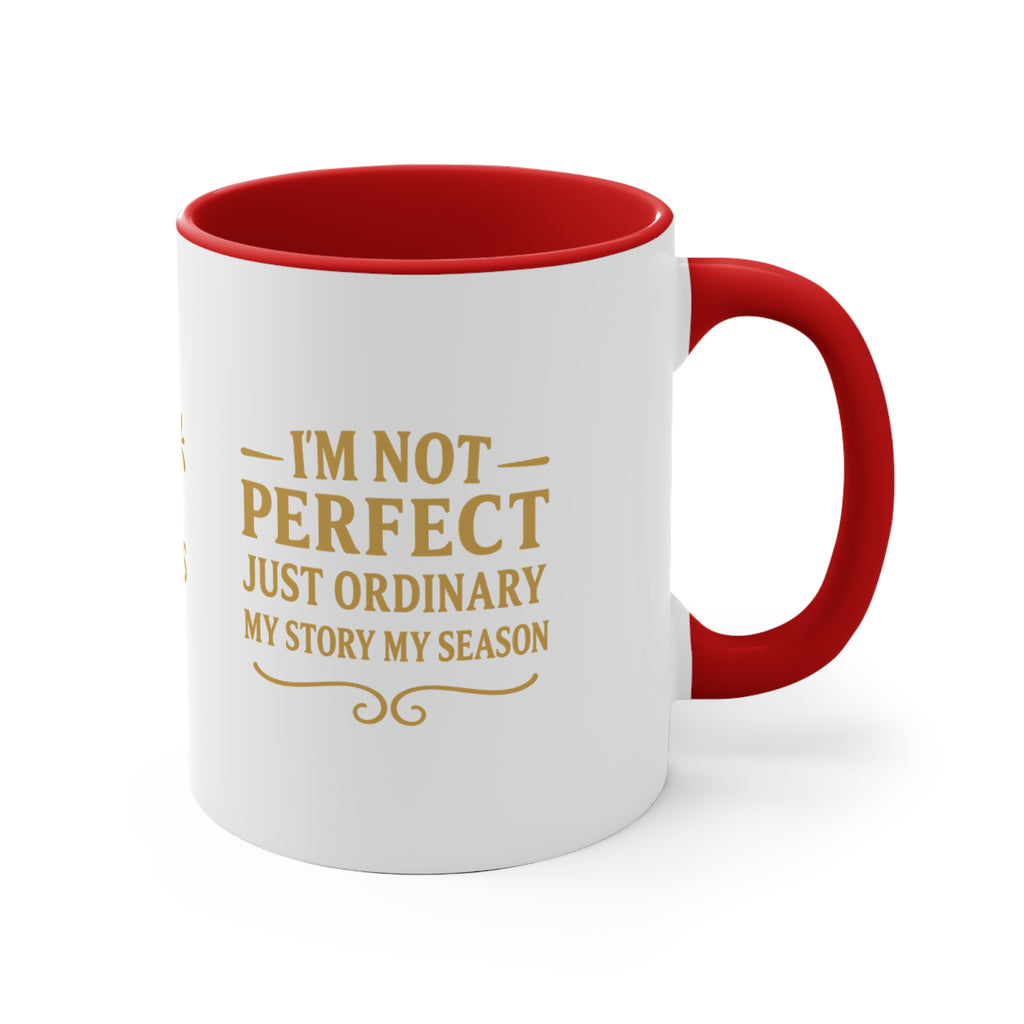 Inspirational Faith Mug — "Promise Keeper, Trust the Process" Accent Coffee Cup