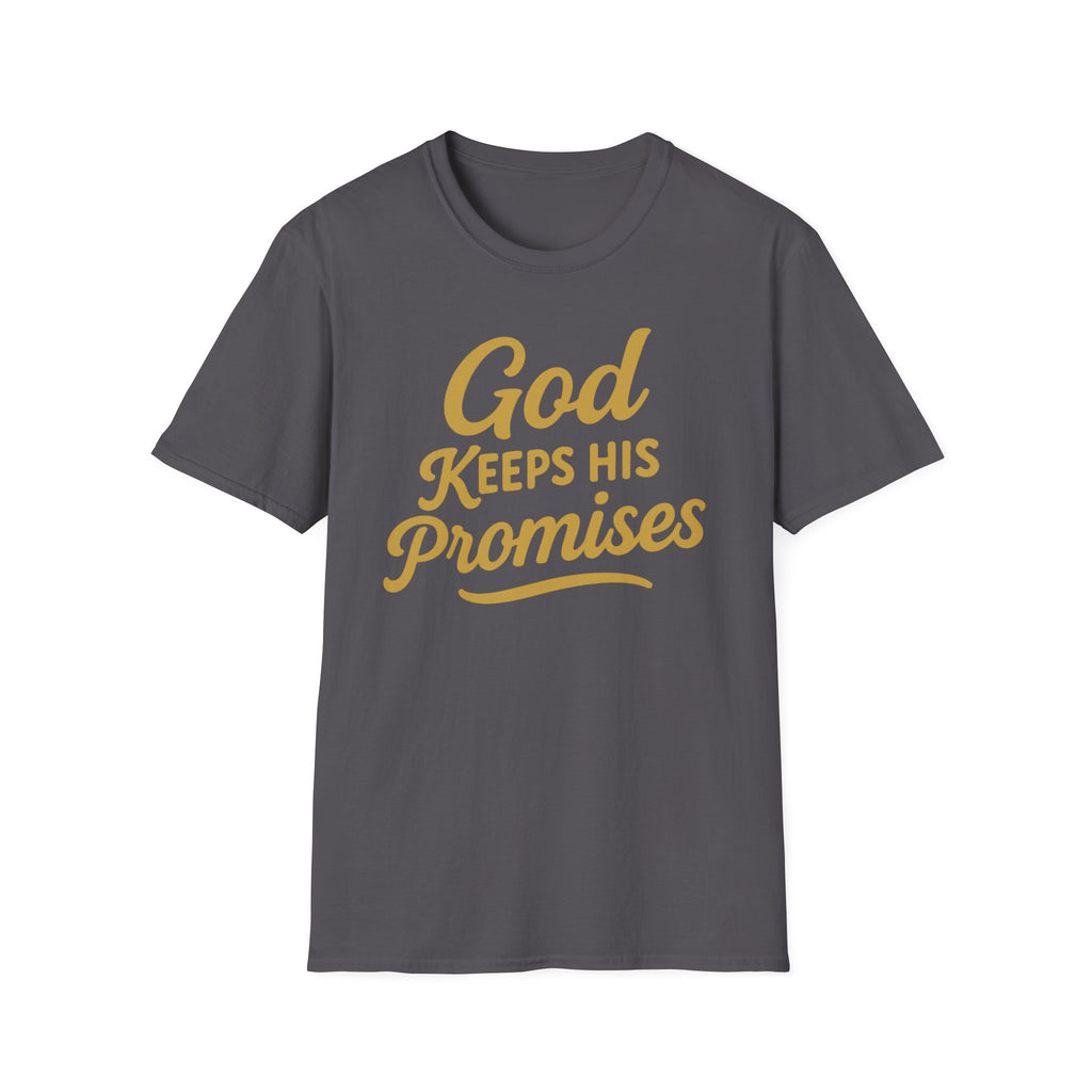God Keeps His Promises T-Shirt — Faith-Based Inspirational Christian Tee