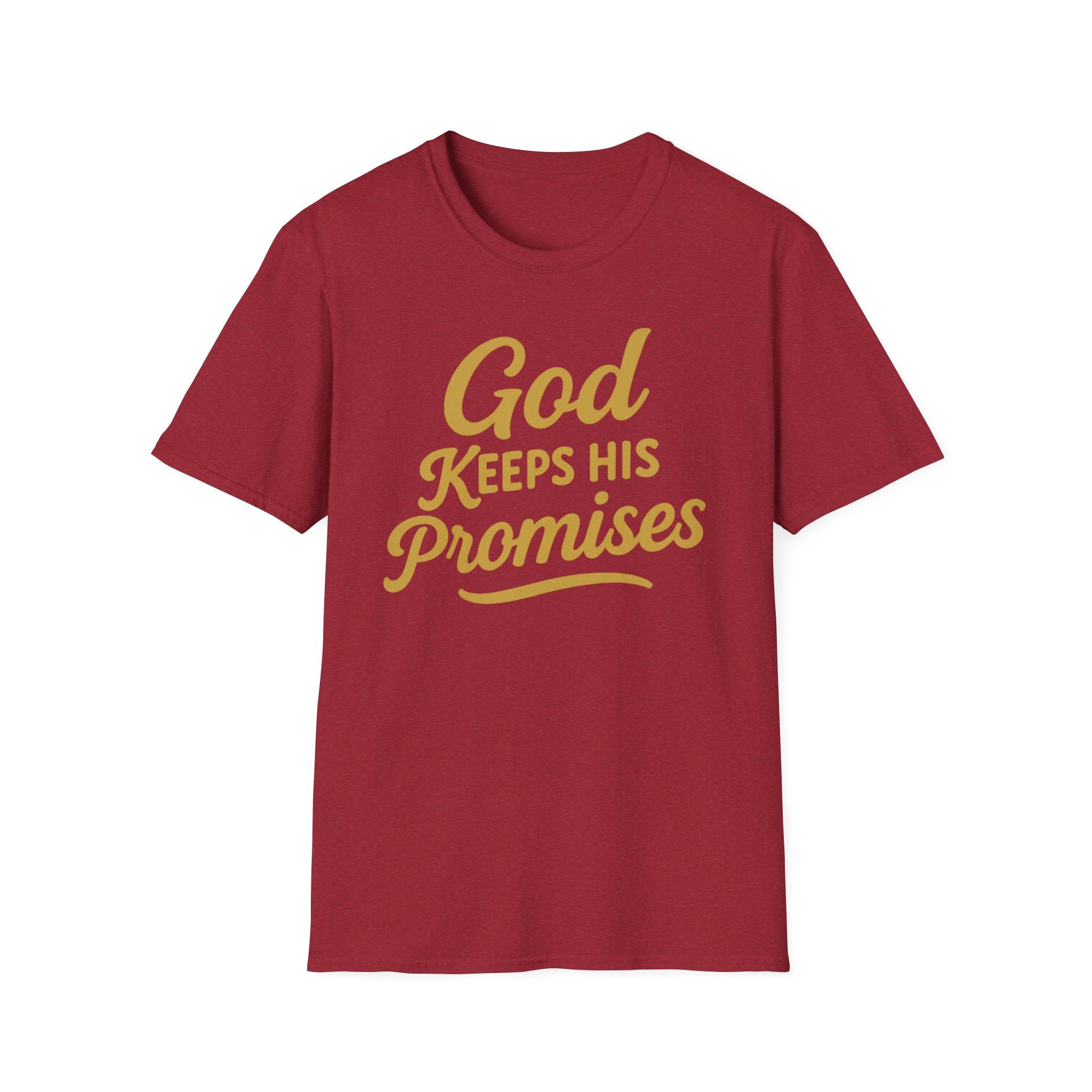 God Keeps His Promises T-Shirt — Faith-Based Inspirational Christian Tee
