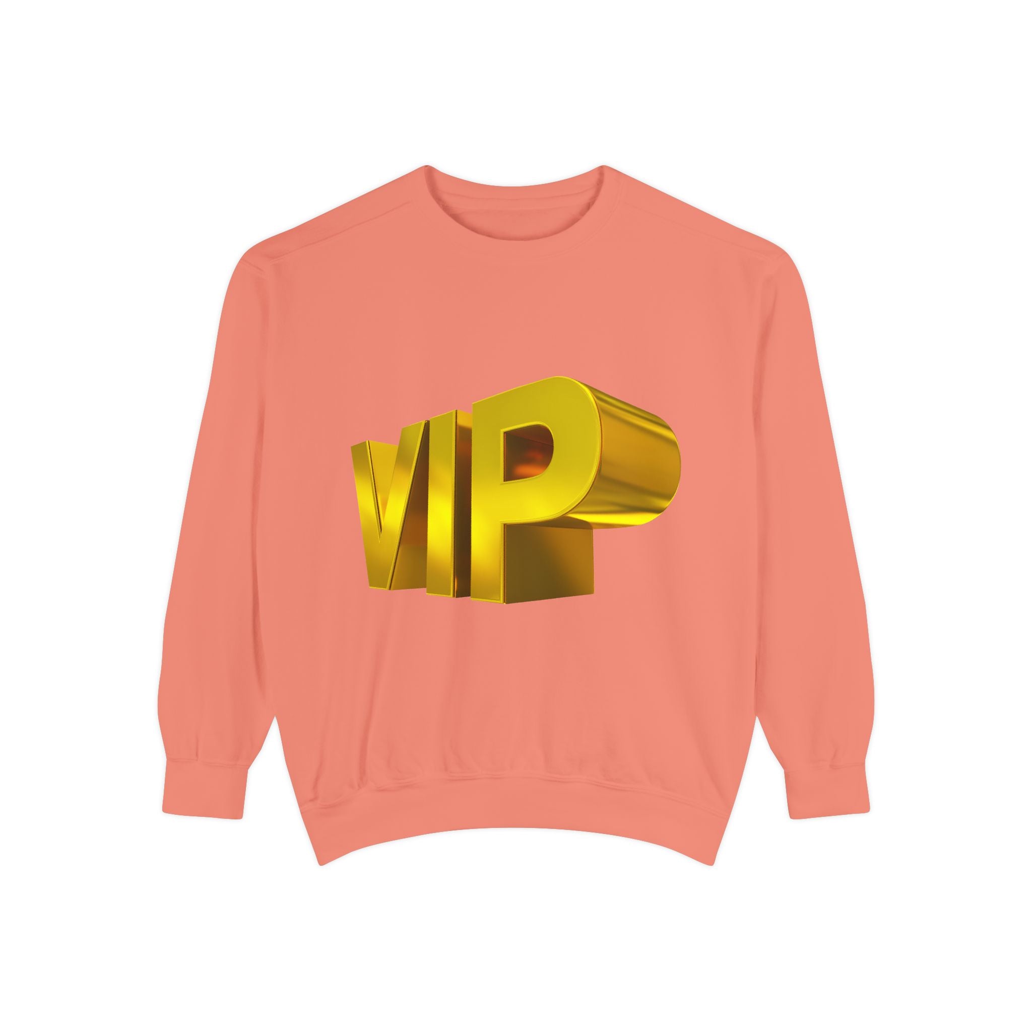 VIP Gold 3D Sweatshirt – Premium Statement Crewneck