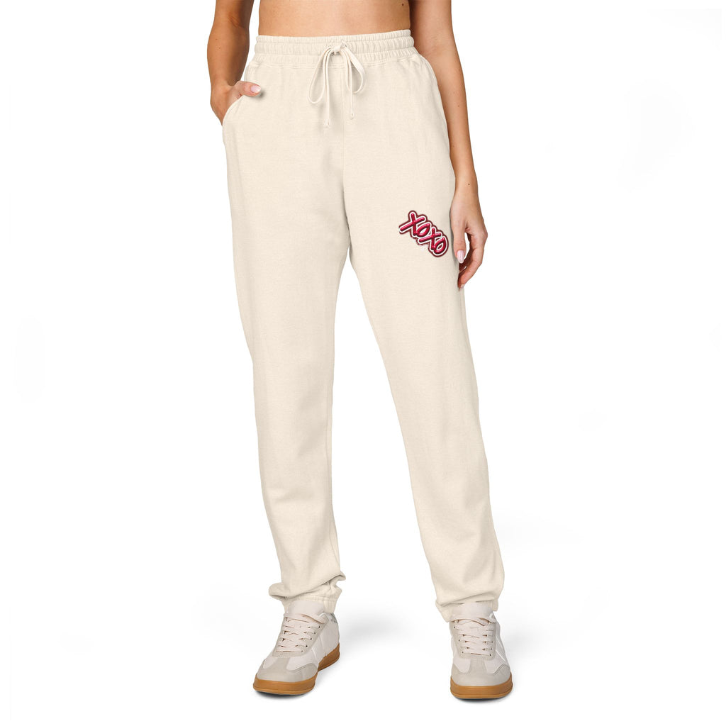 XO XO Joggers – Garment-Dyed Fleece Sweatpants | Cozy Everyday Comfort