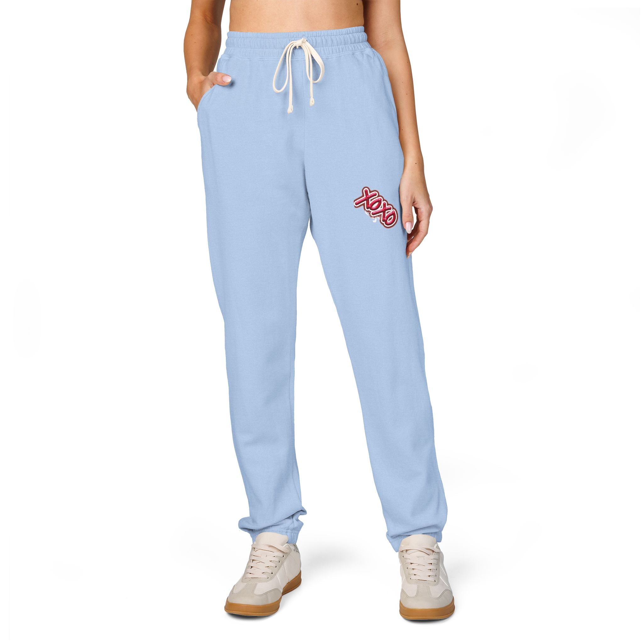 XO XO Joggers – Garment-Dyed Fleece Sweatpants | Cozy Everyday Comfort