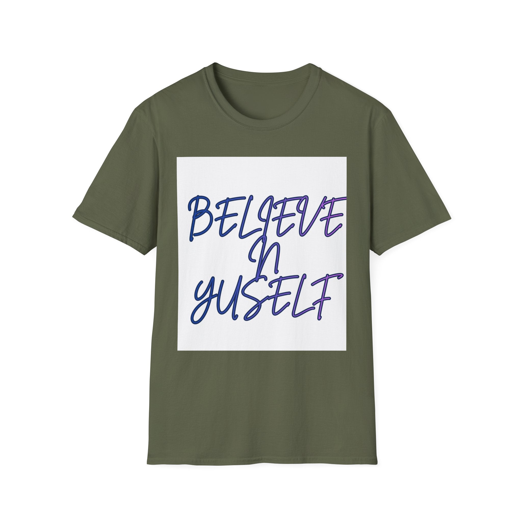 Unisex Softstyle T-Shirt- Believe N Yuself