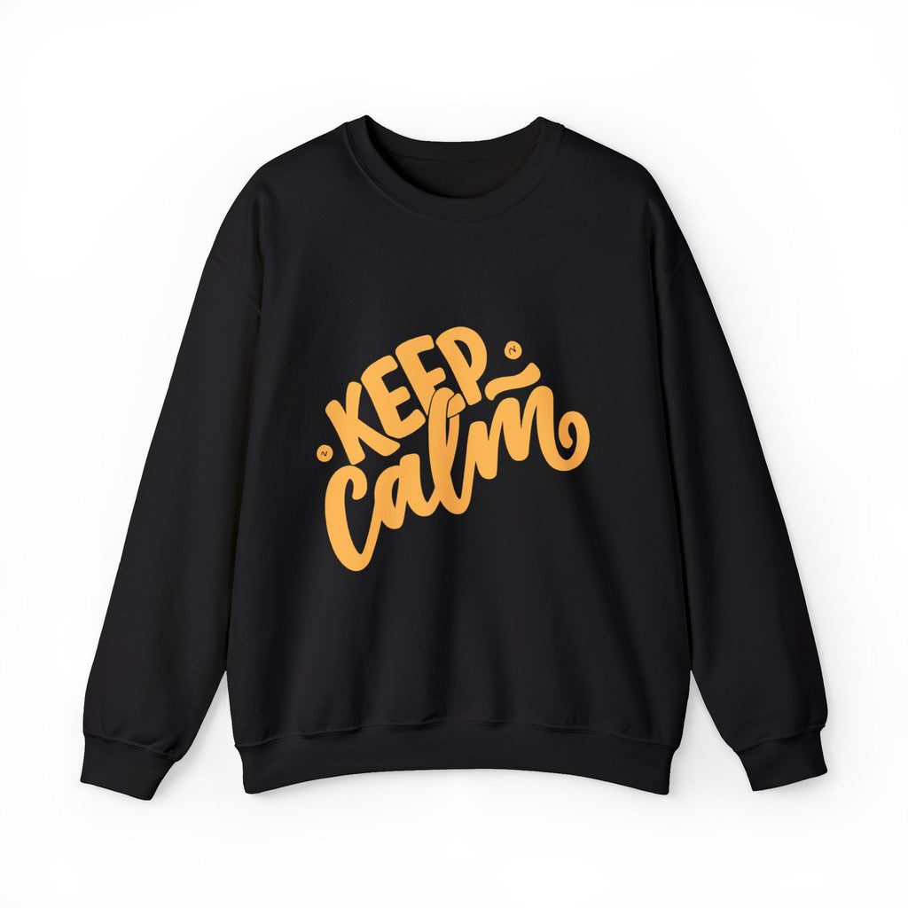Keep Calm Crewneck Sweatshirt – Cozy Everyday Comfort | Unisex Fit