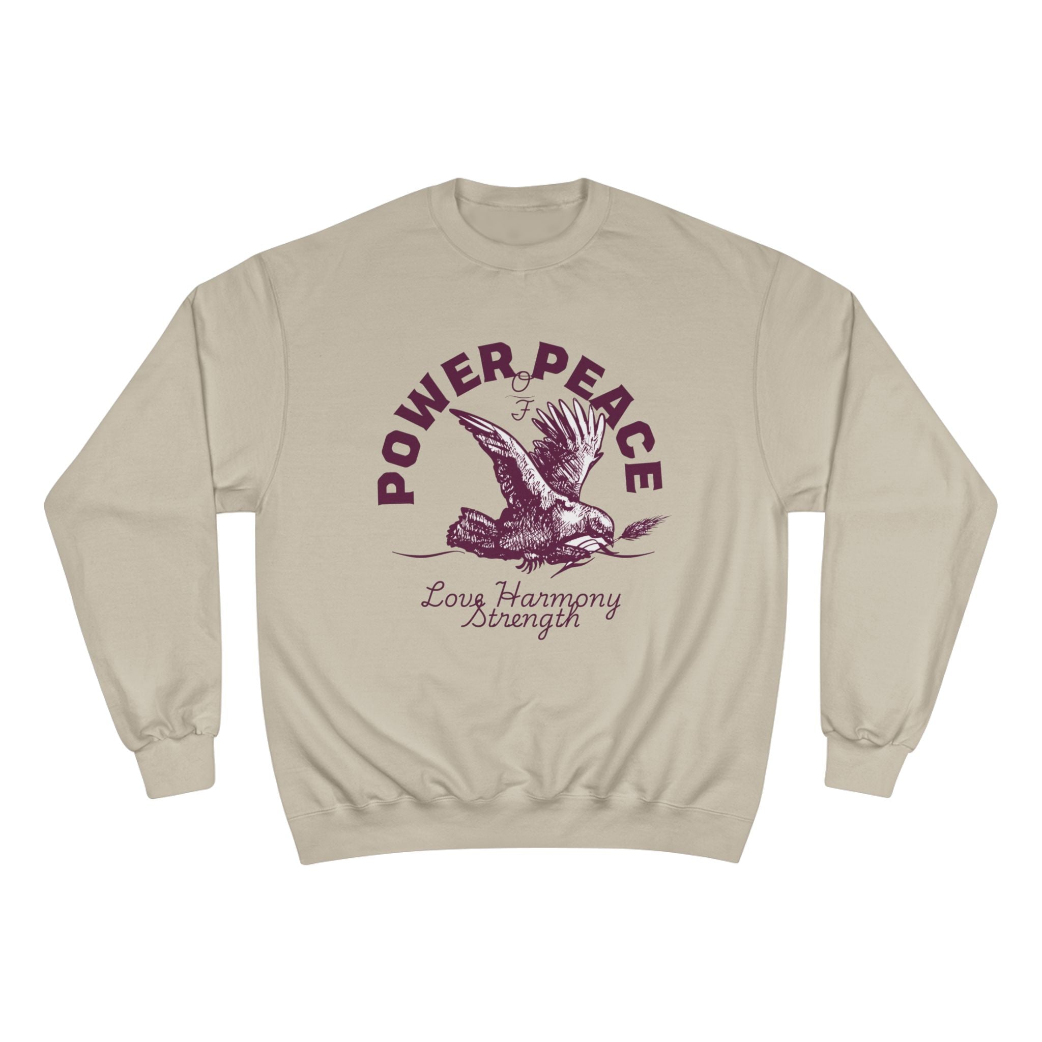 POWER • PEACE — MSMS™ Unisex Premium Crewneck Sweatshirt