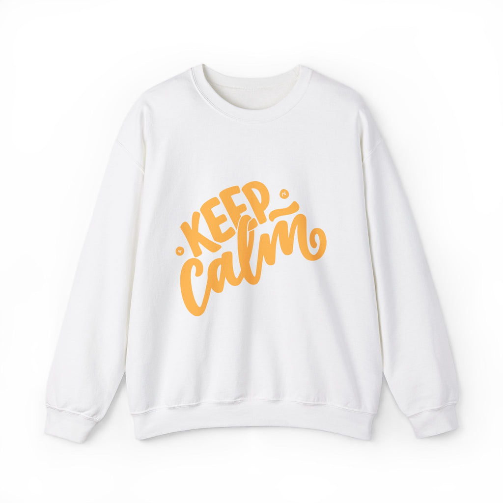 Keep Calm Crewneck Sweatshirt – Cozy Everyday Comfort | Unisex Fit