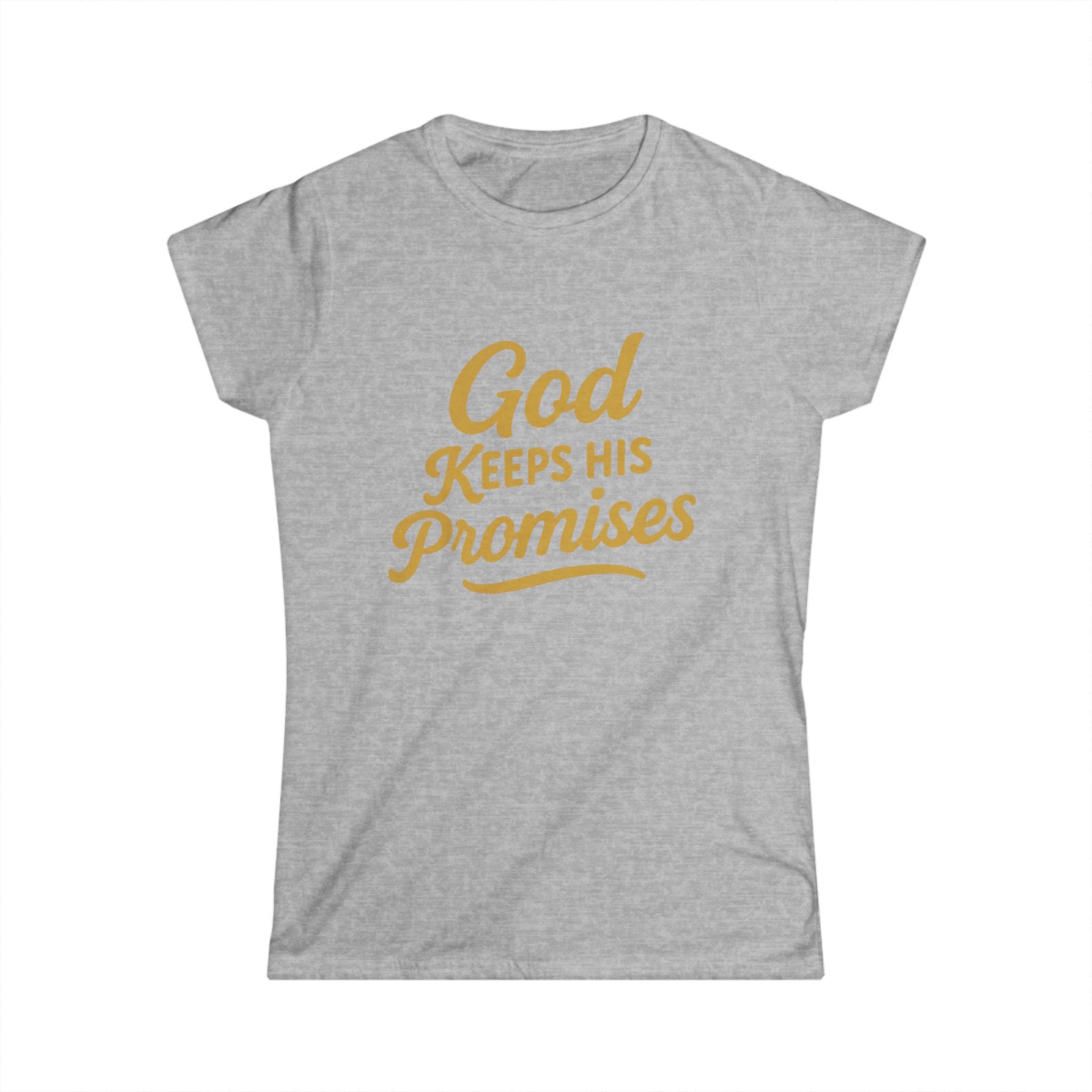 God Keeps His Promises Christian T-Shirt | Faith Shirt | Bible Verse Apparel