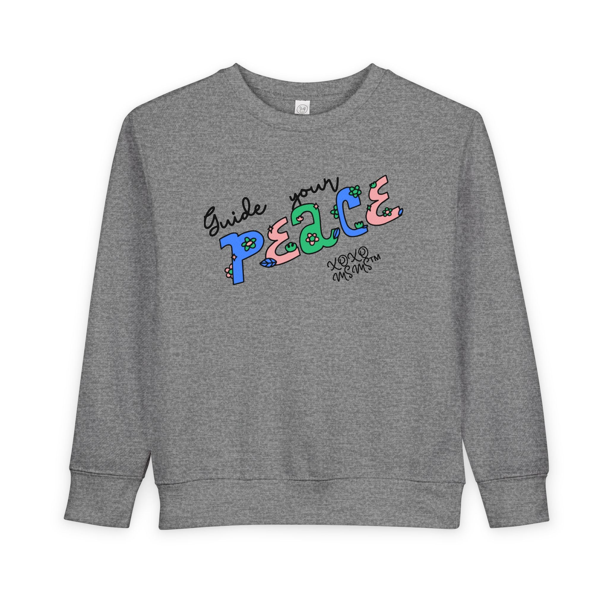 Guide My Peace Toddler Sweatshirt – Soft Cozy Affirmation Pullover (2T–7T)